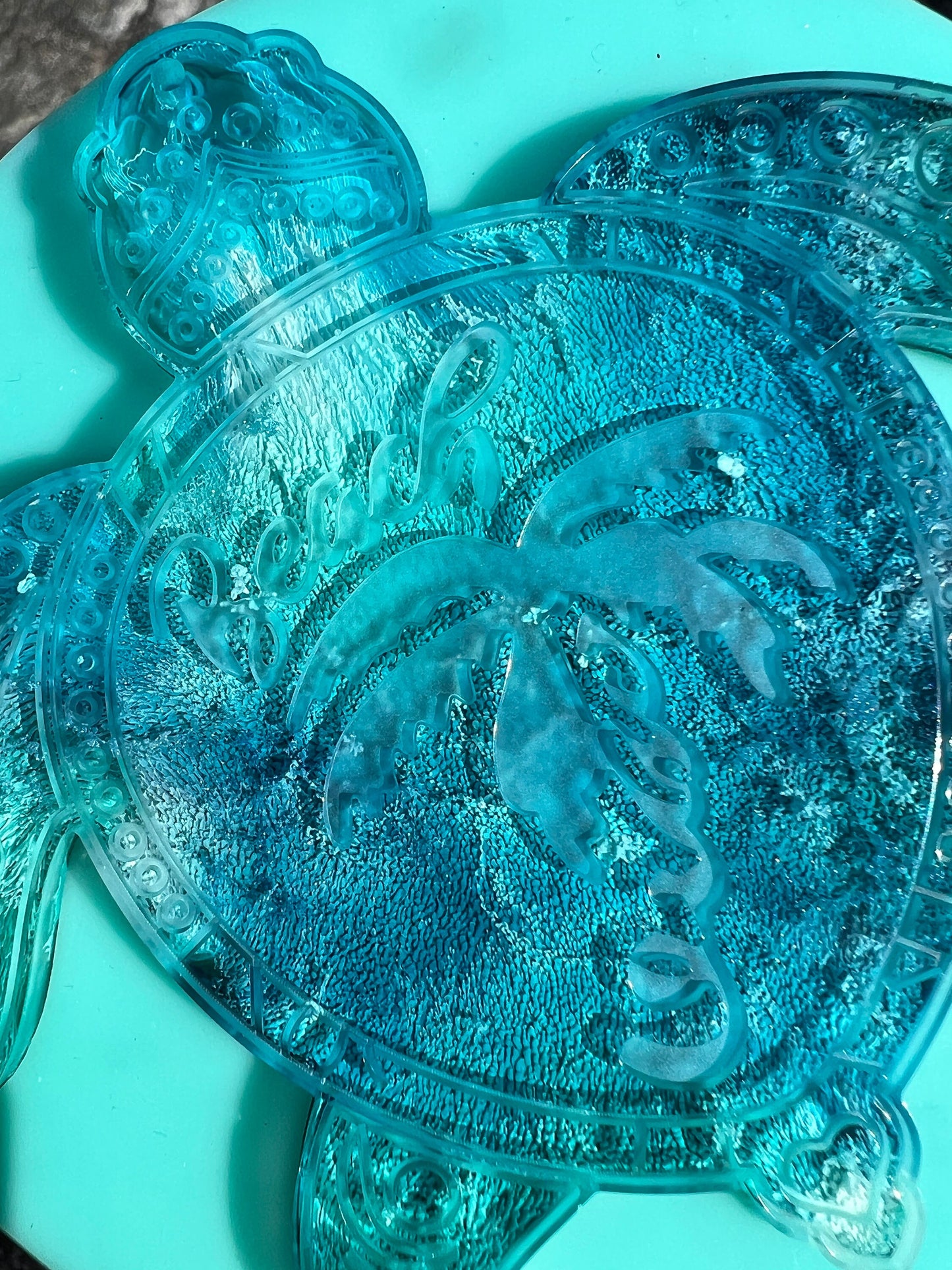 Turtle coaster silicone mold / Resin mold