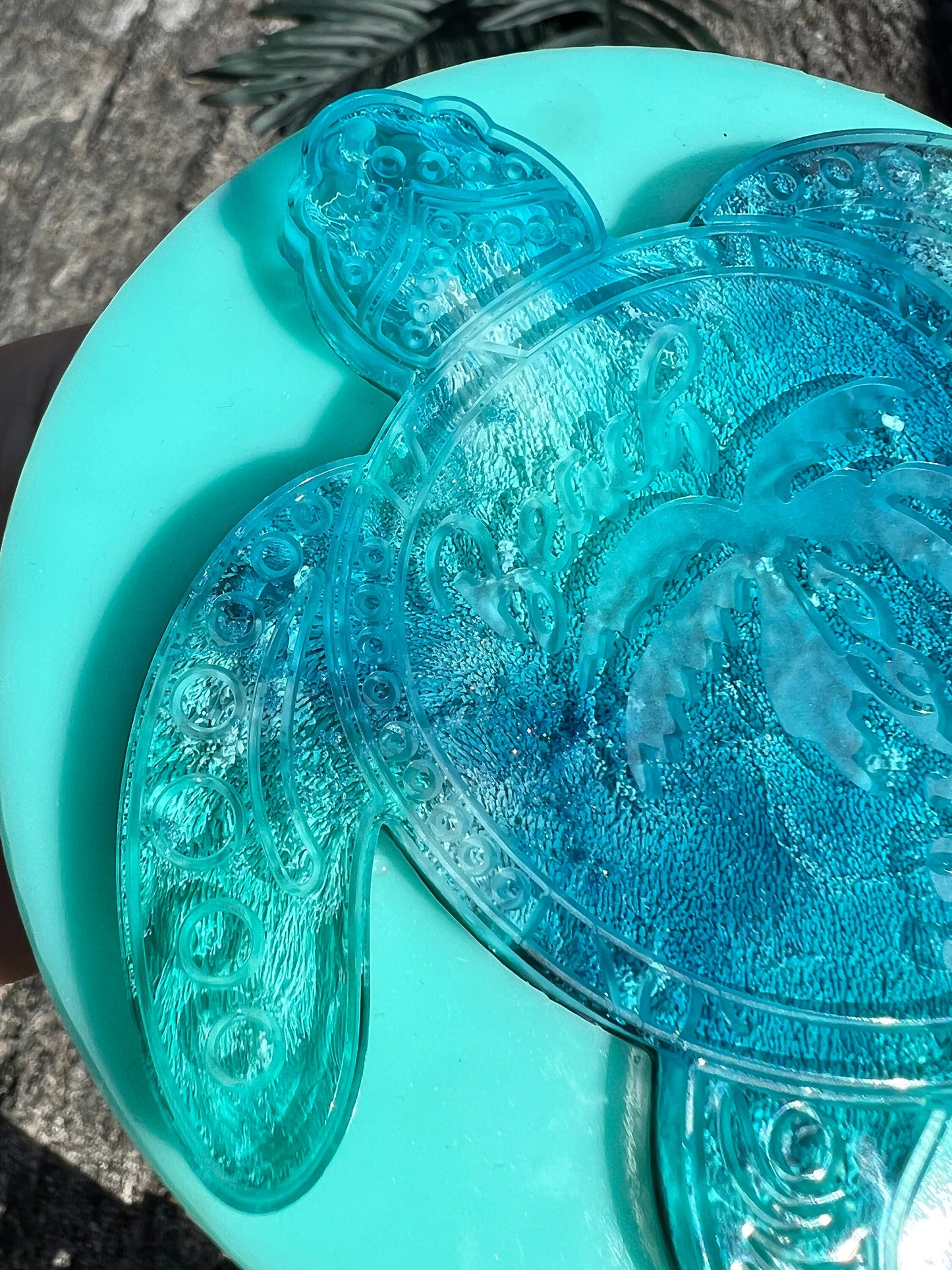 Turtle coaster silicone mold / Resin mold
