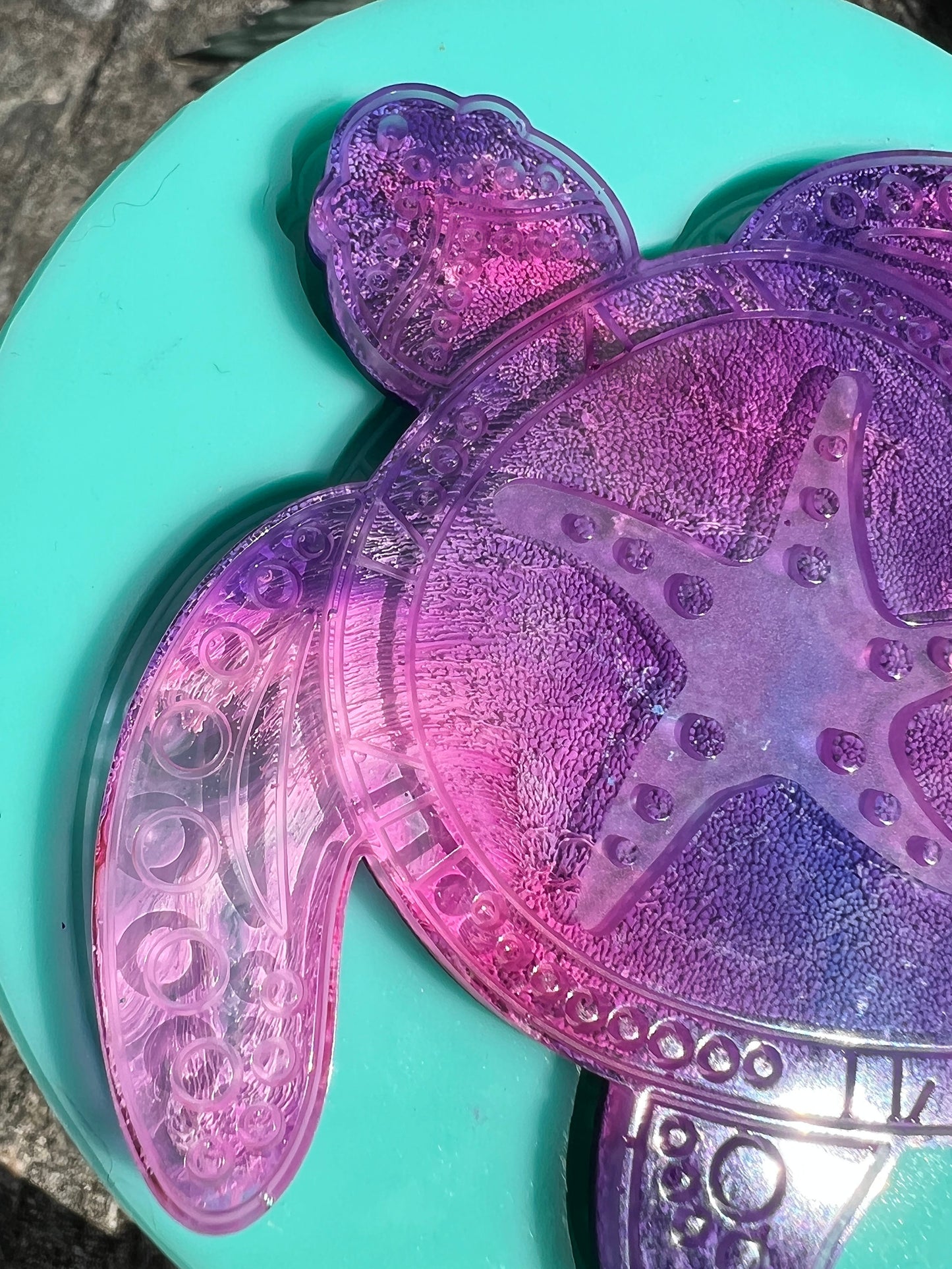 Turtle coaster silicone mold / Resin mold