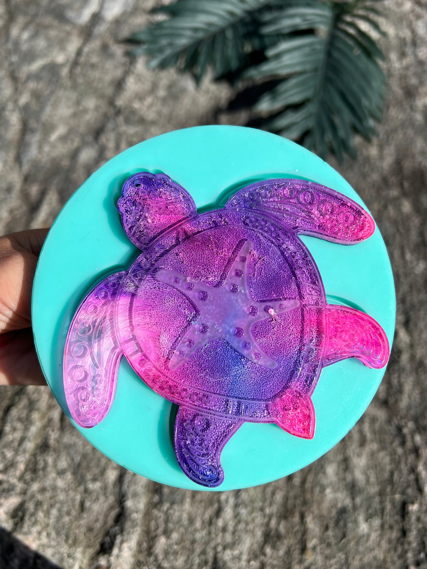 Turtle coaster silicone mold / Resin mold