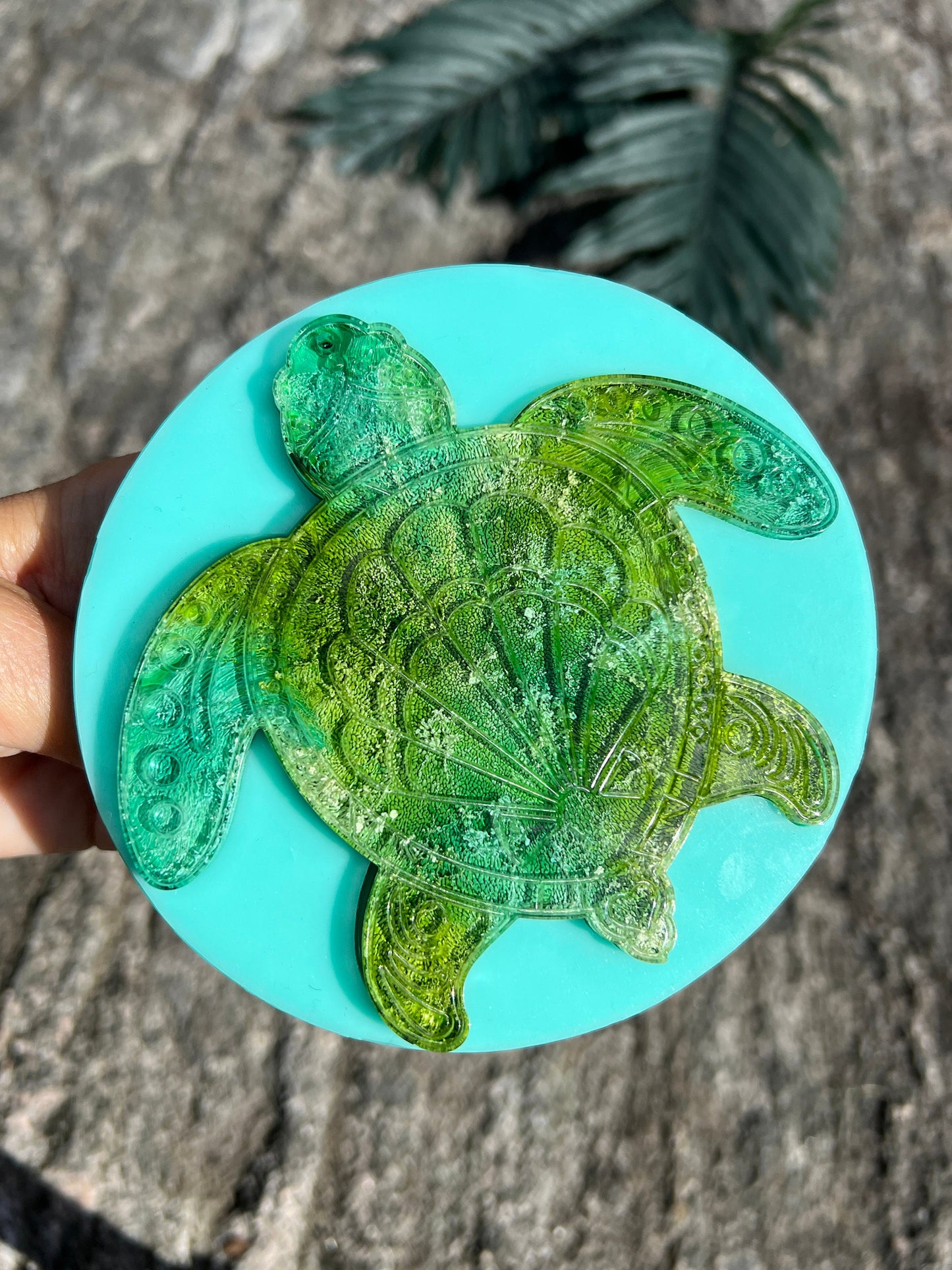 Turtle coaster silicone mold / Resin mold