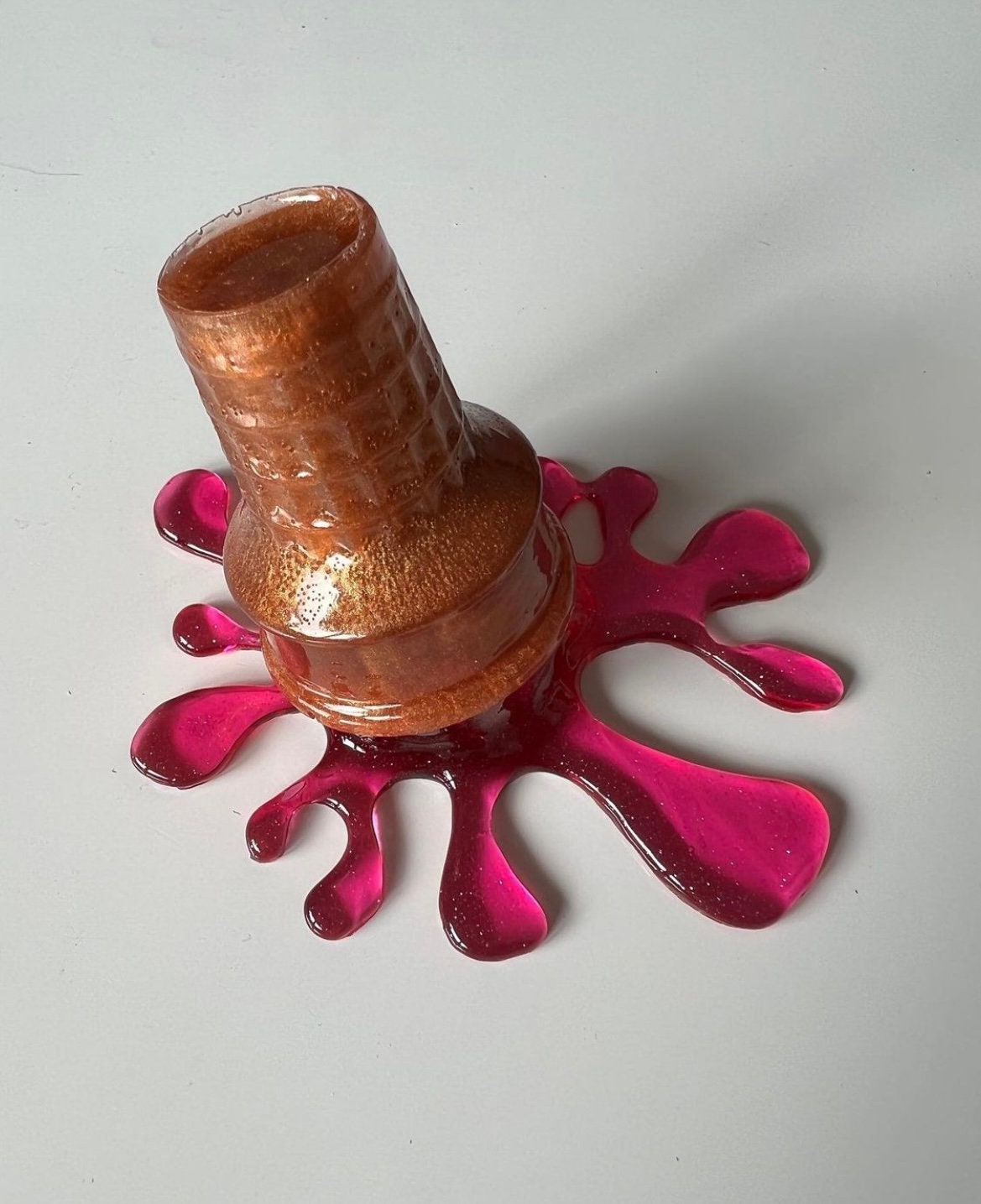 Ice cream splash silicone mold / Resin mold