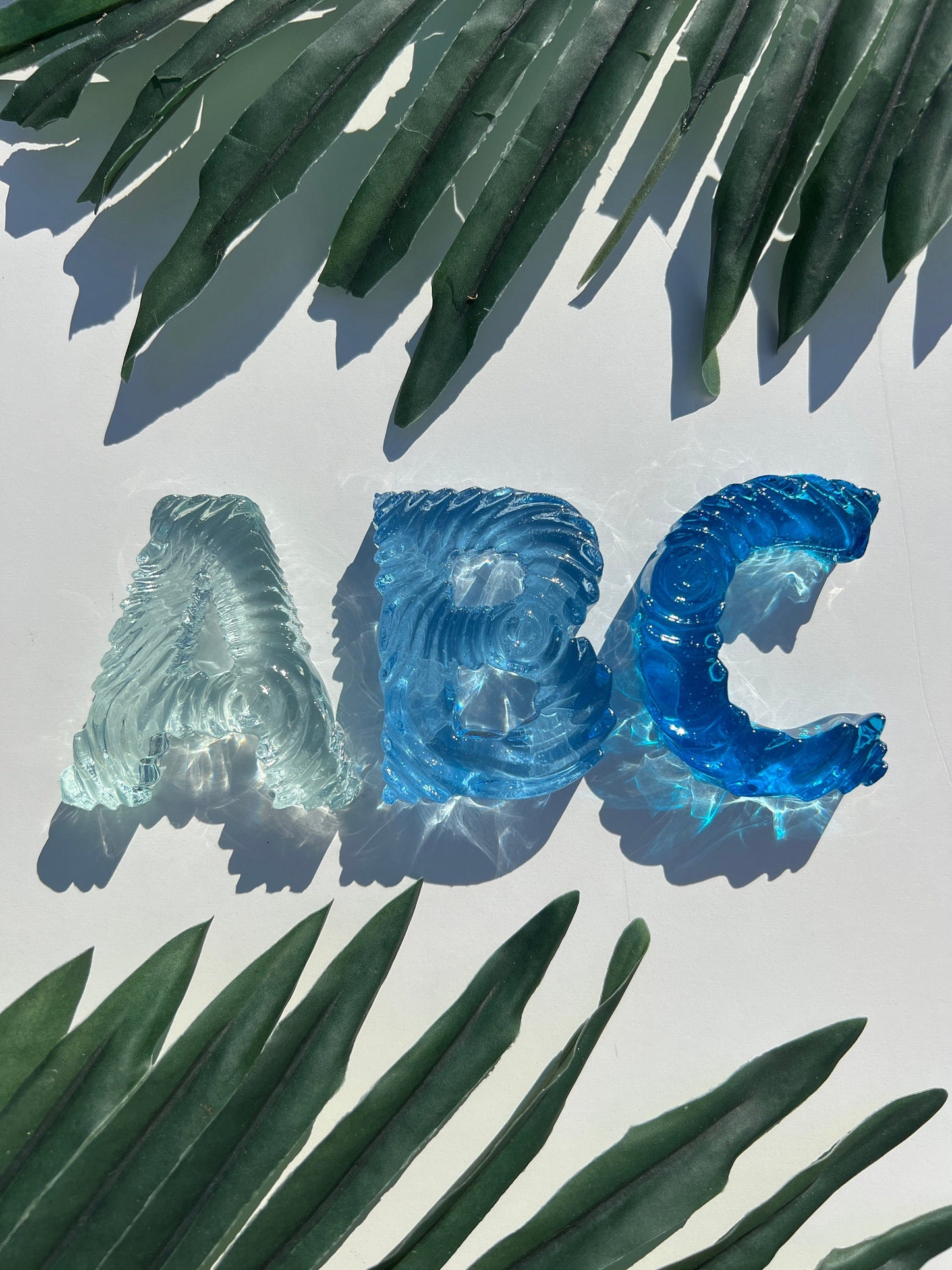 Whole Ocean Alphabet silicone molds / Resin mold