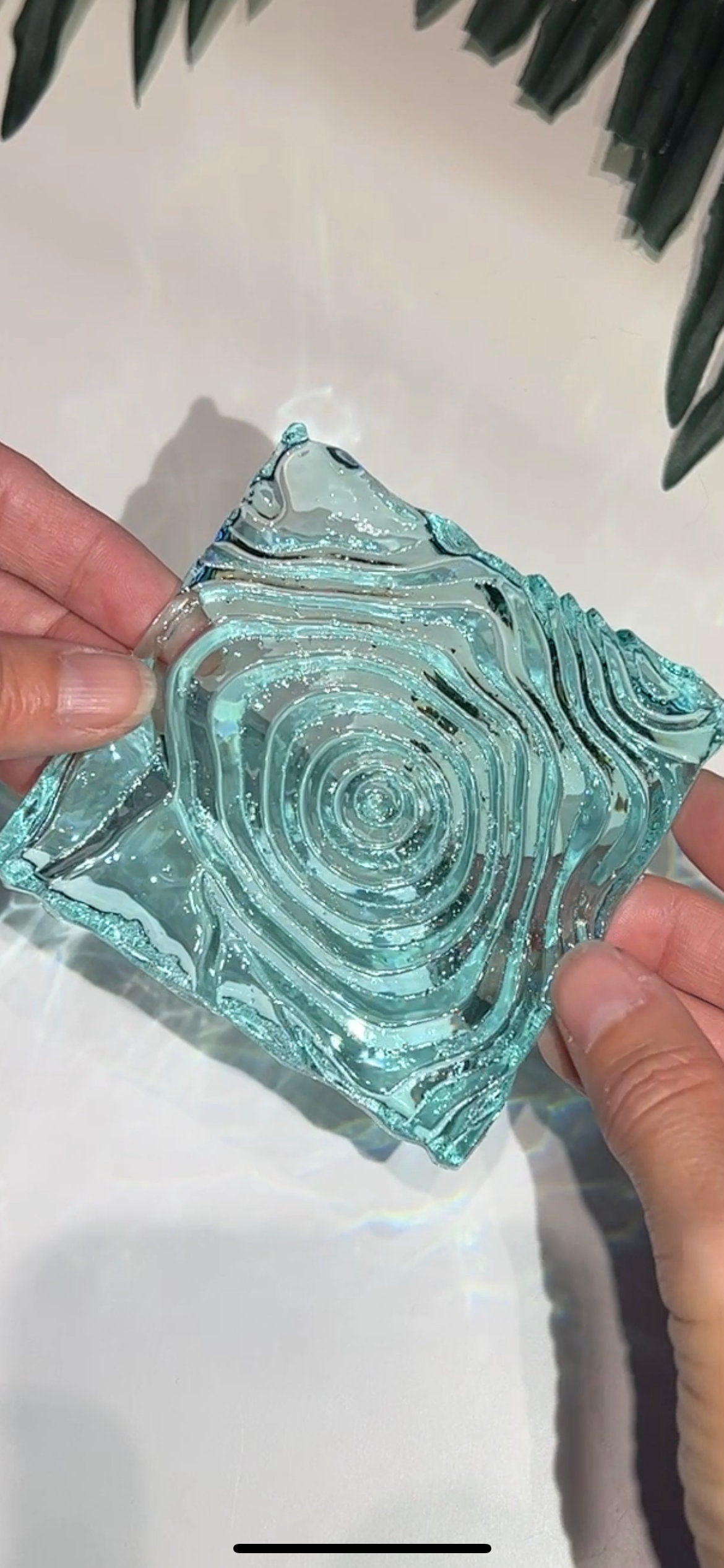 Square water coaster silicone mold / Resin mold