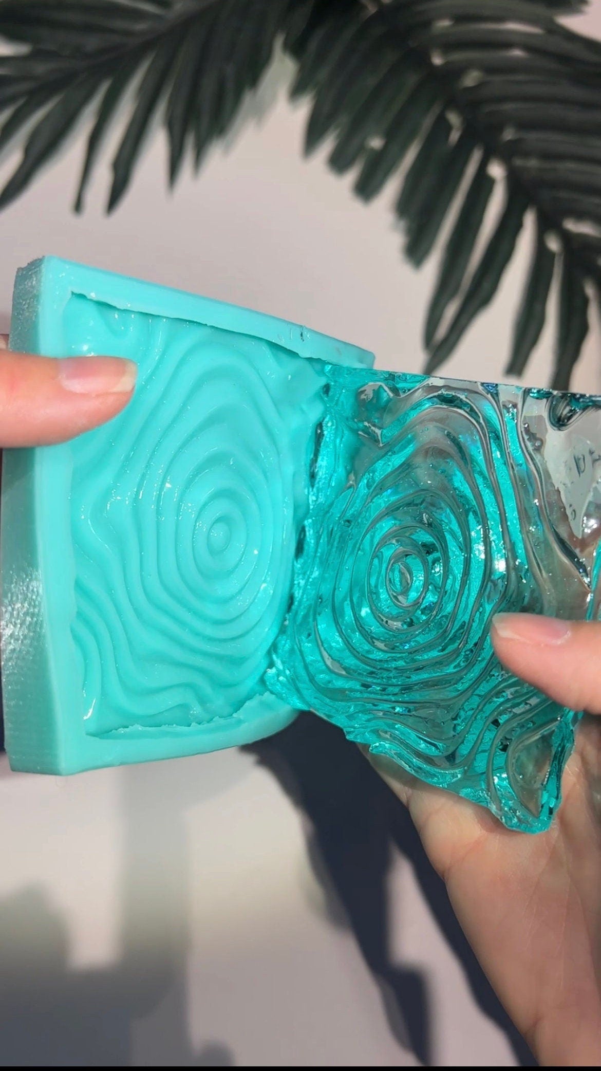 Square water coaster silicone mold / Resin mold