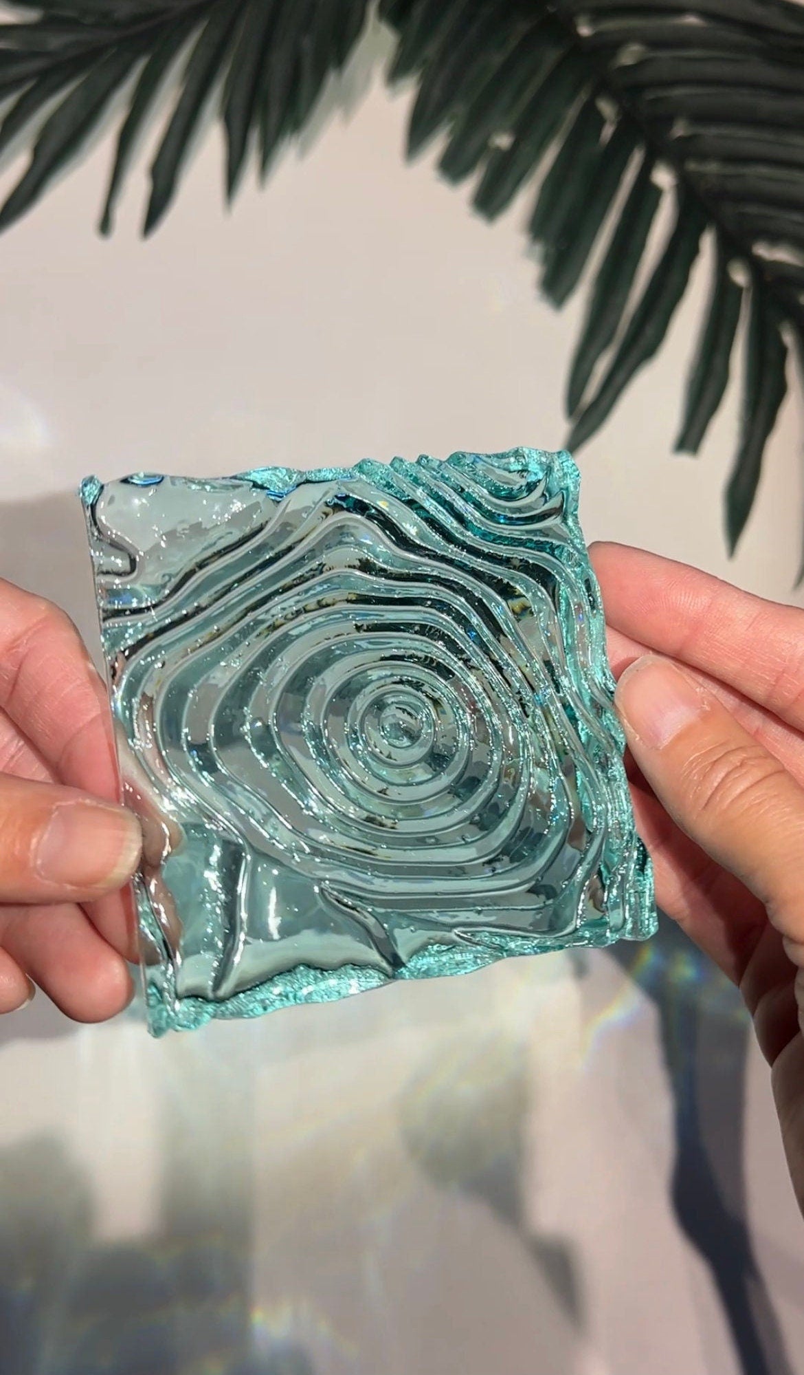 Square water coaster silicone mold / Resin mold