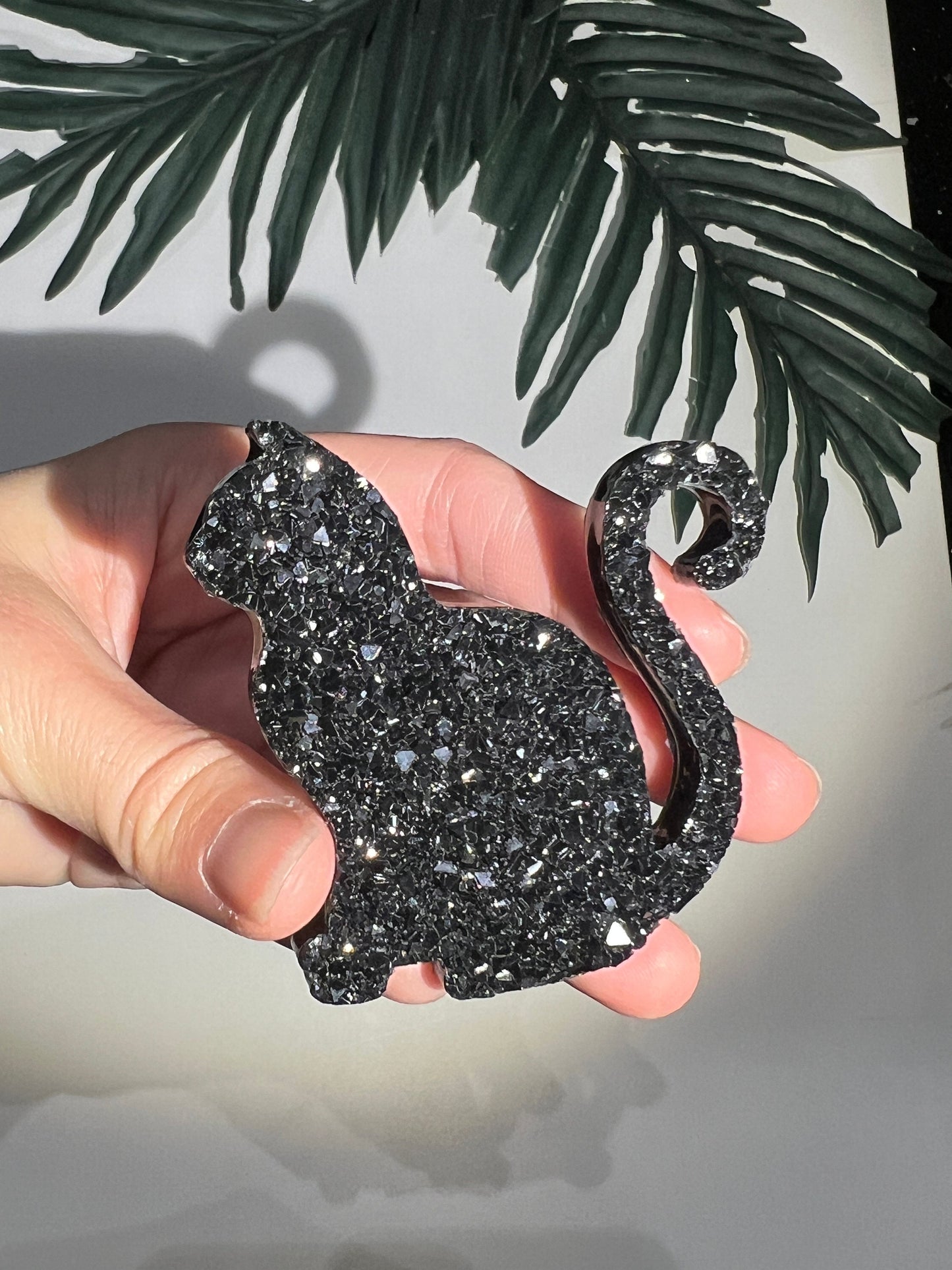 Crystal Cat silicone mold / Resin mold