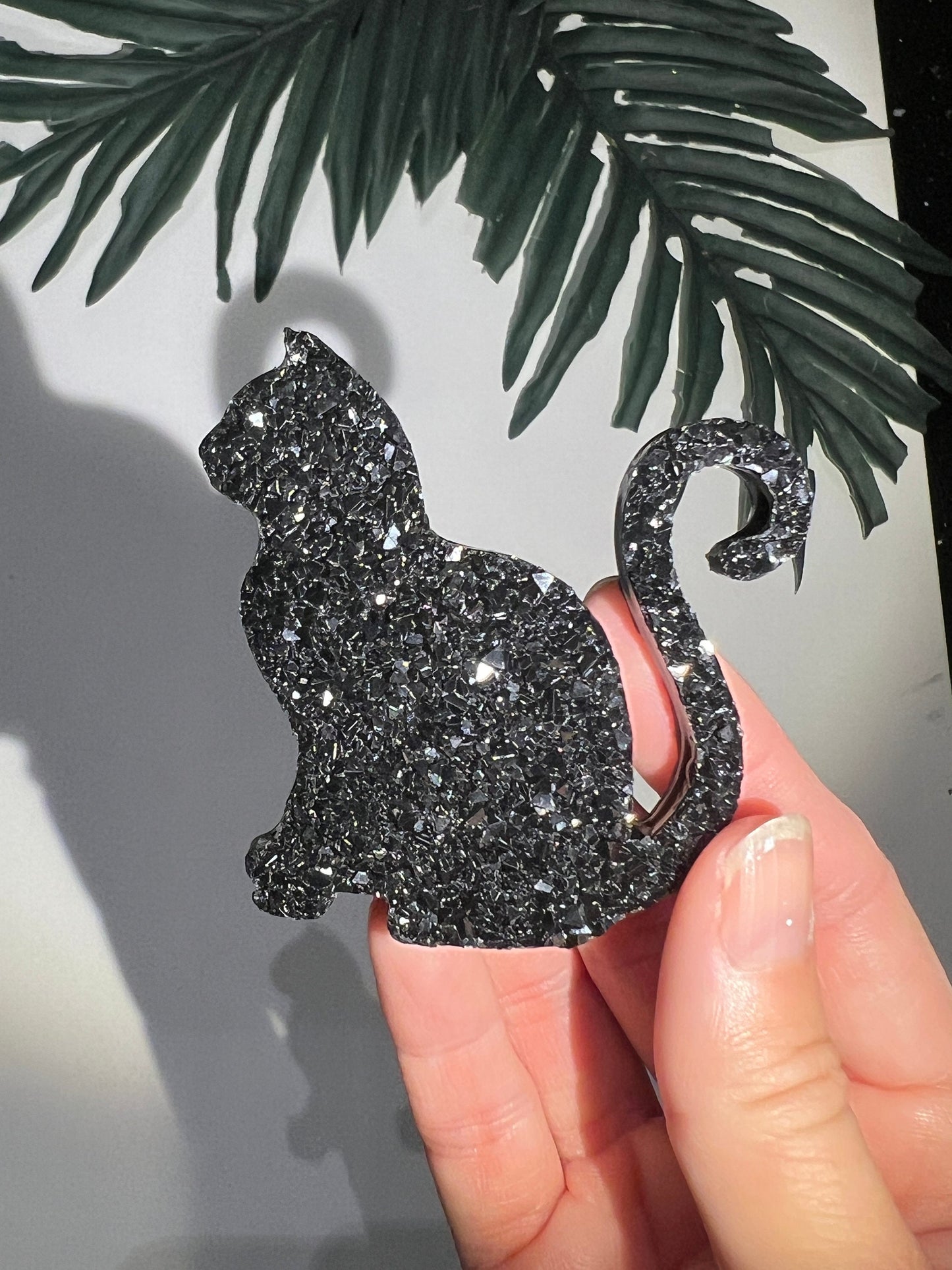 Crystal Cat silicone mold / Resin mold