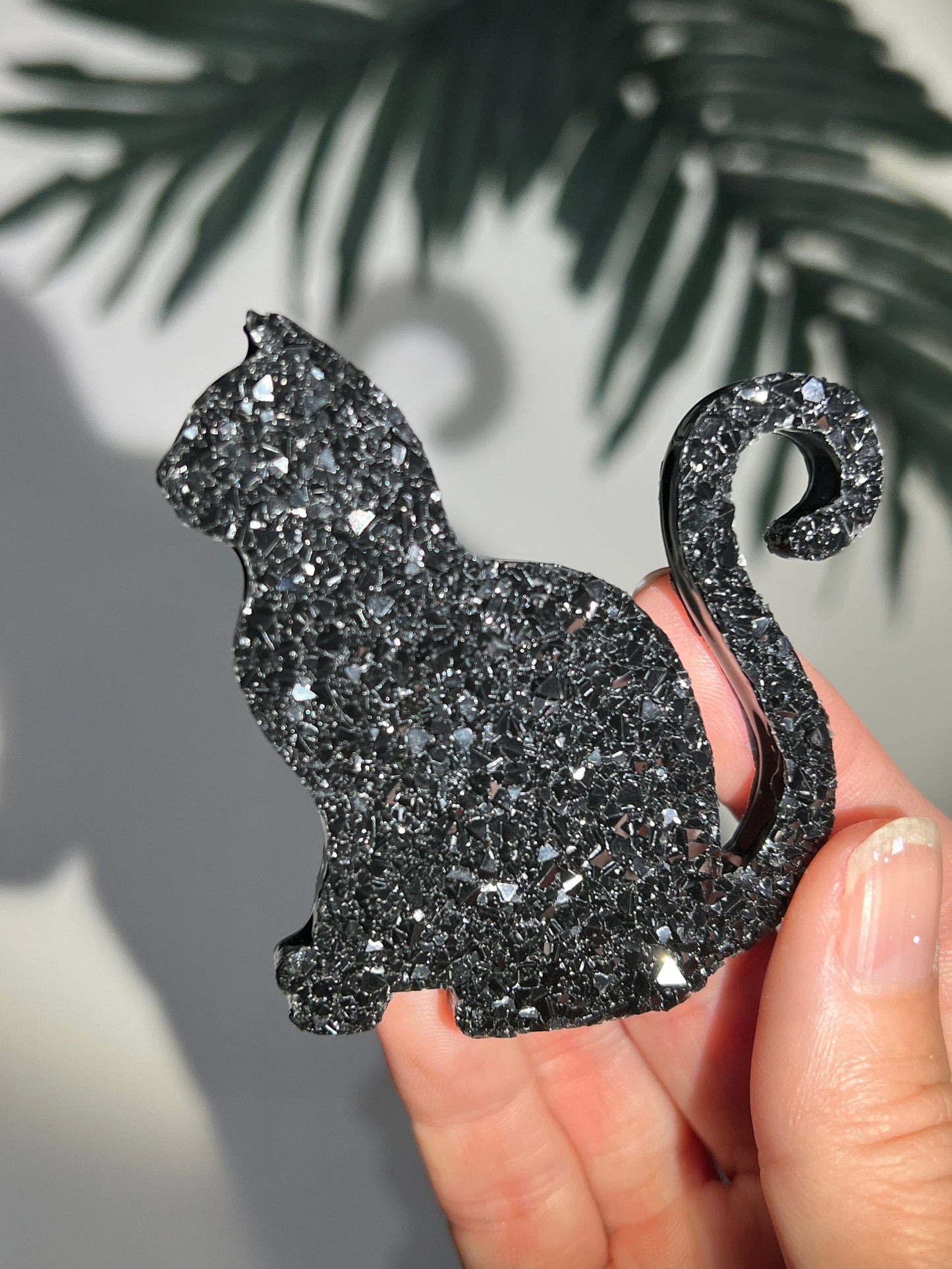 Crystal Cat silicone mold / Resin mold