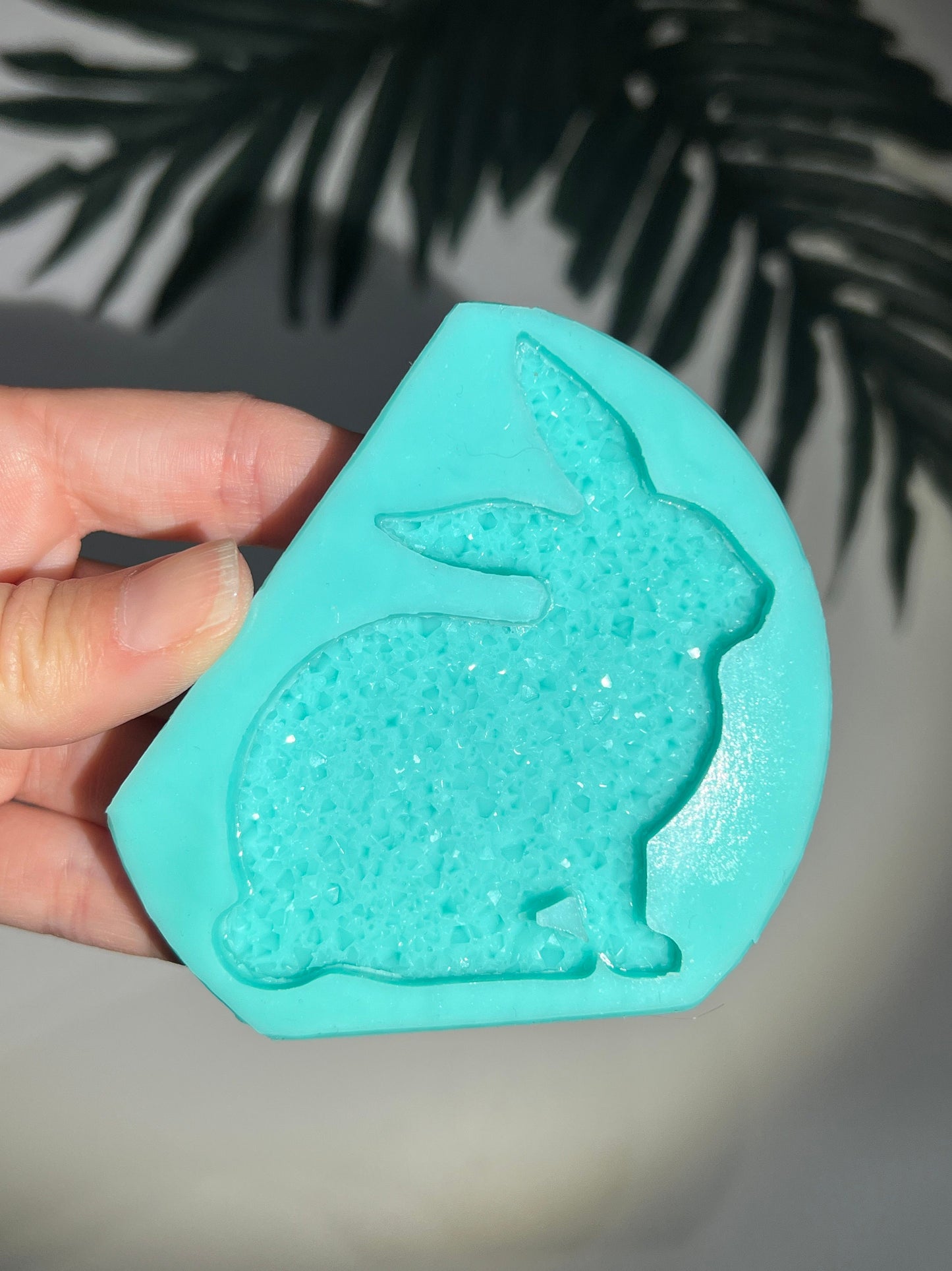 Crystal Rabbit silicone mold / Resin mold