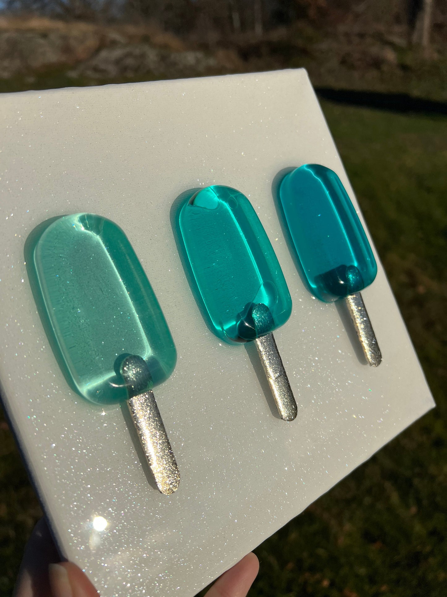 Glass tavla