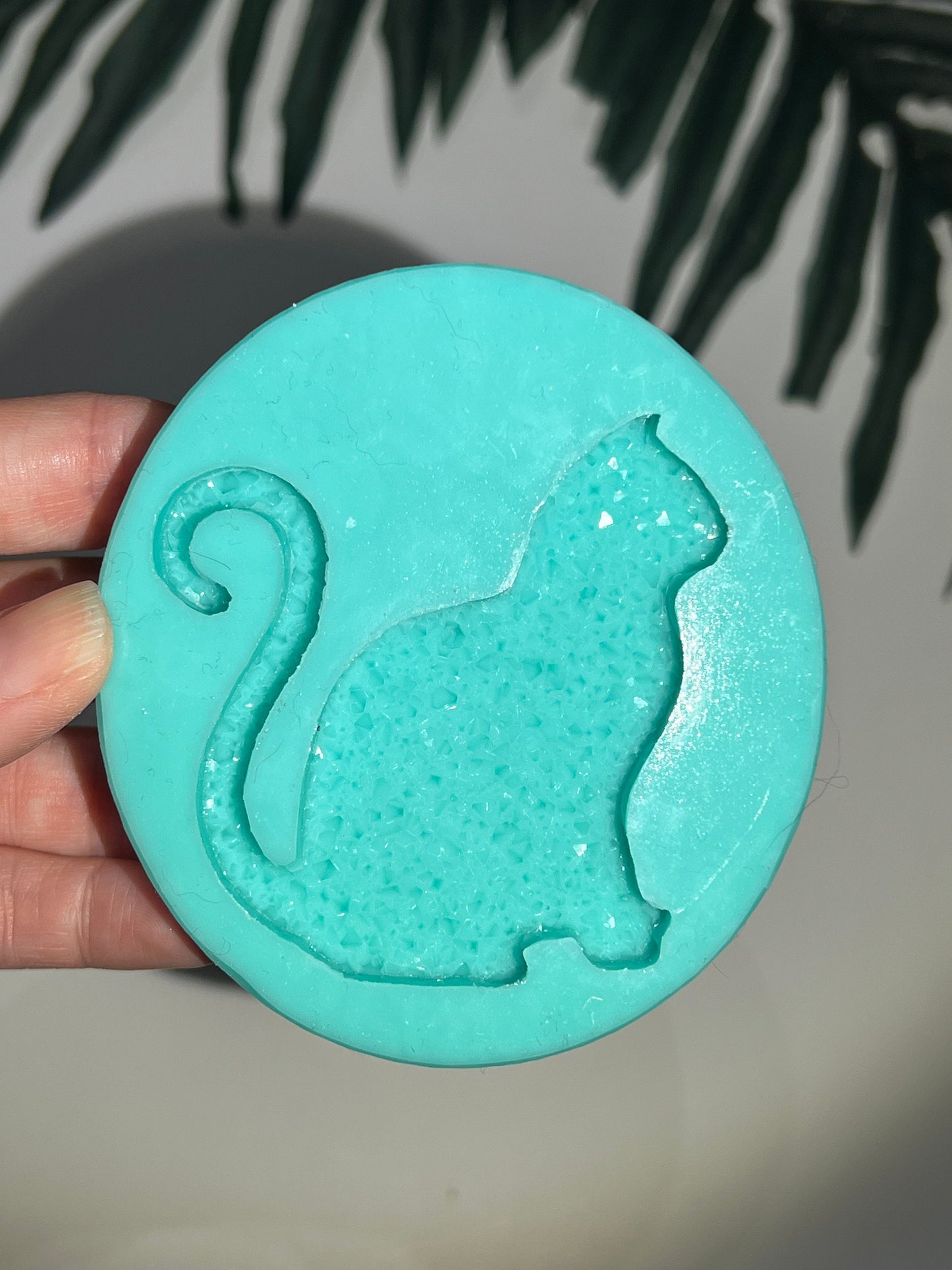 Crystal Cat silicone mold / Resin mold