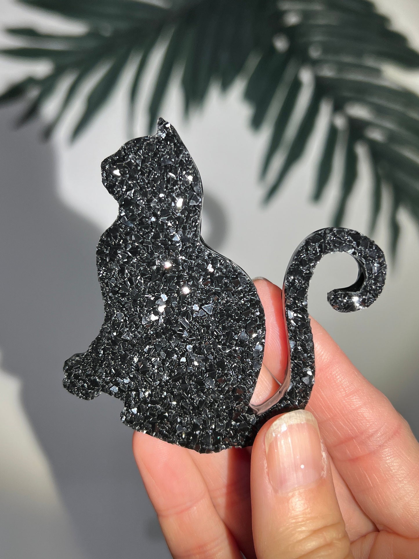 Crystal Cat silicone mold / Resin mold