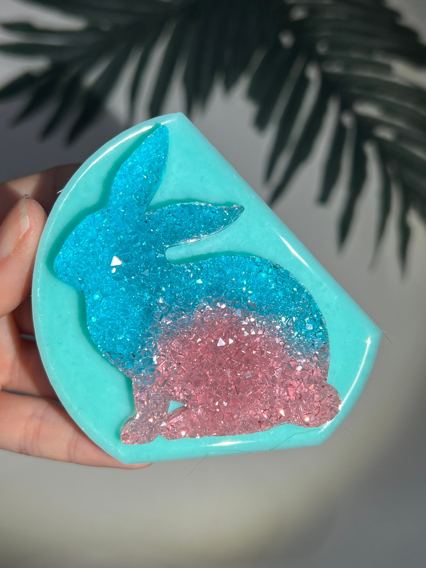 Crystal Rabbit silicone mold / Resin mold