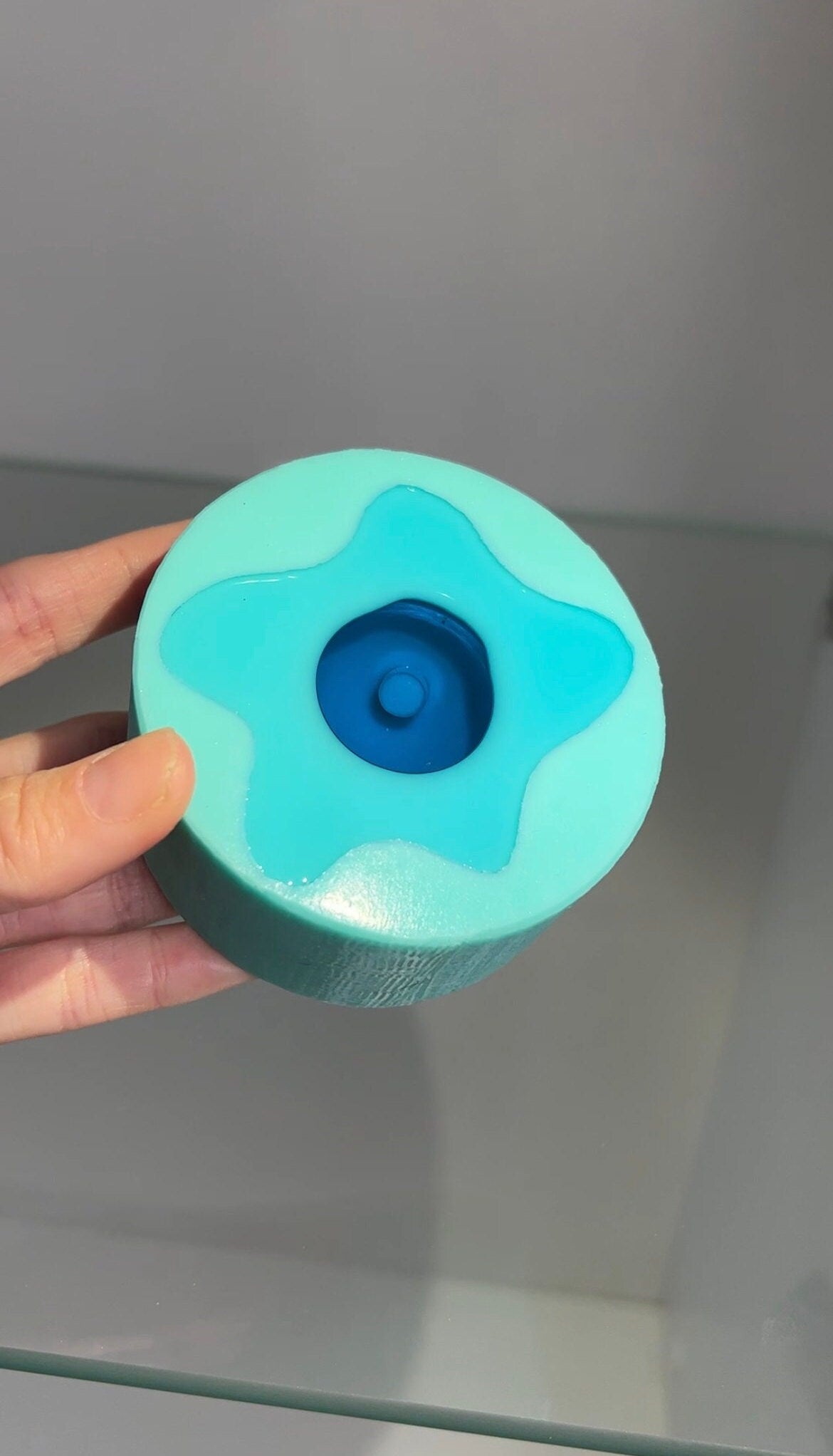 melted lollipop silicone mold / Resin mold