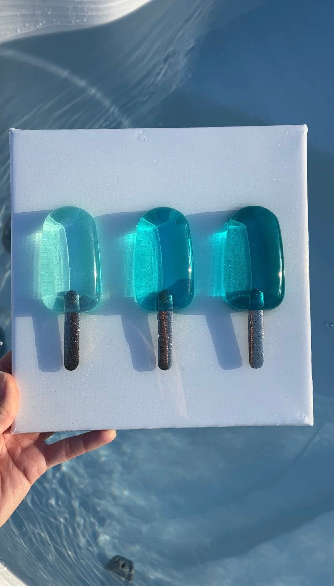 Glass tavla