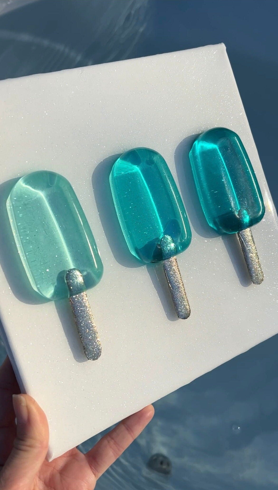 Glass tavla