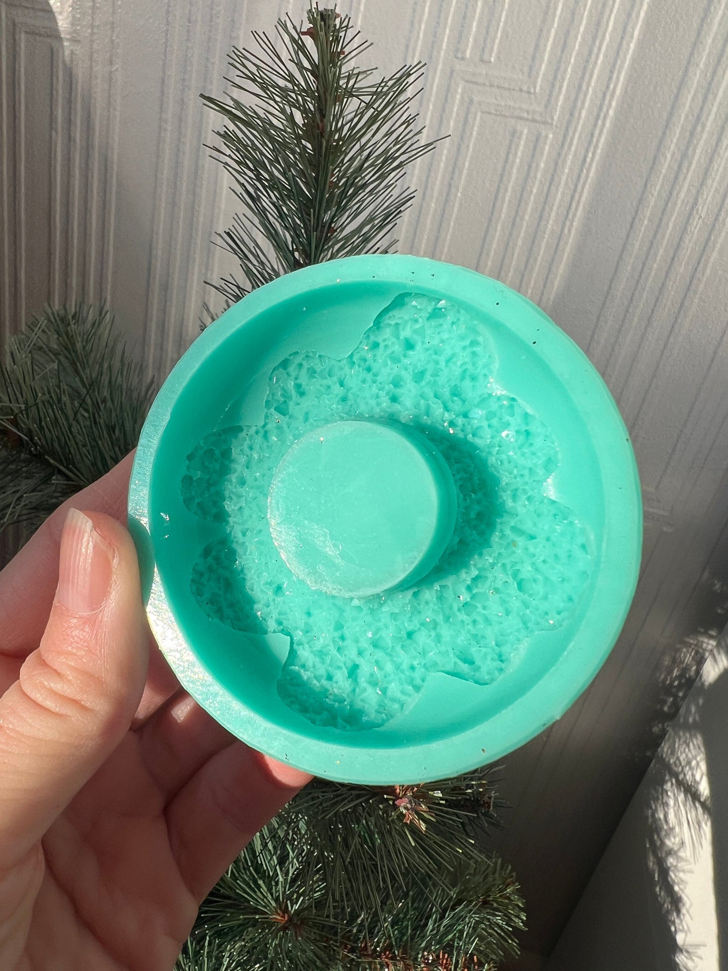 Crystal donut silicone mold / Resin mold