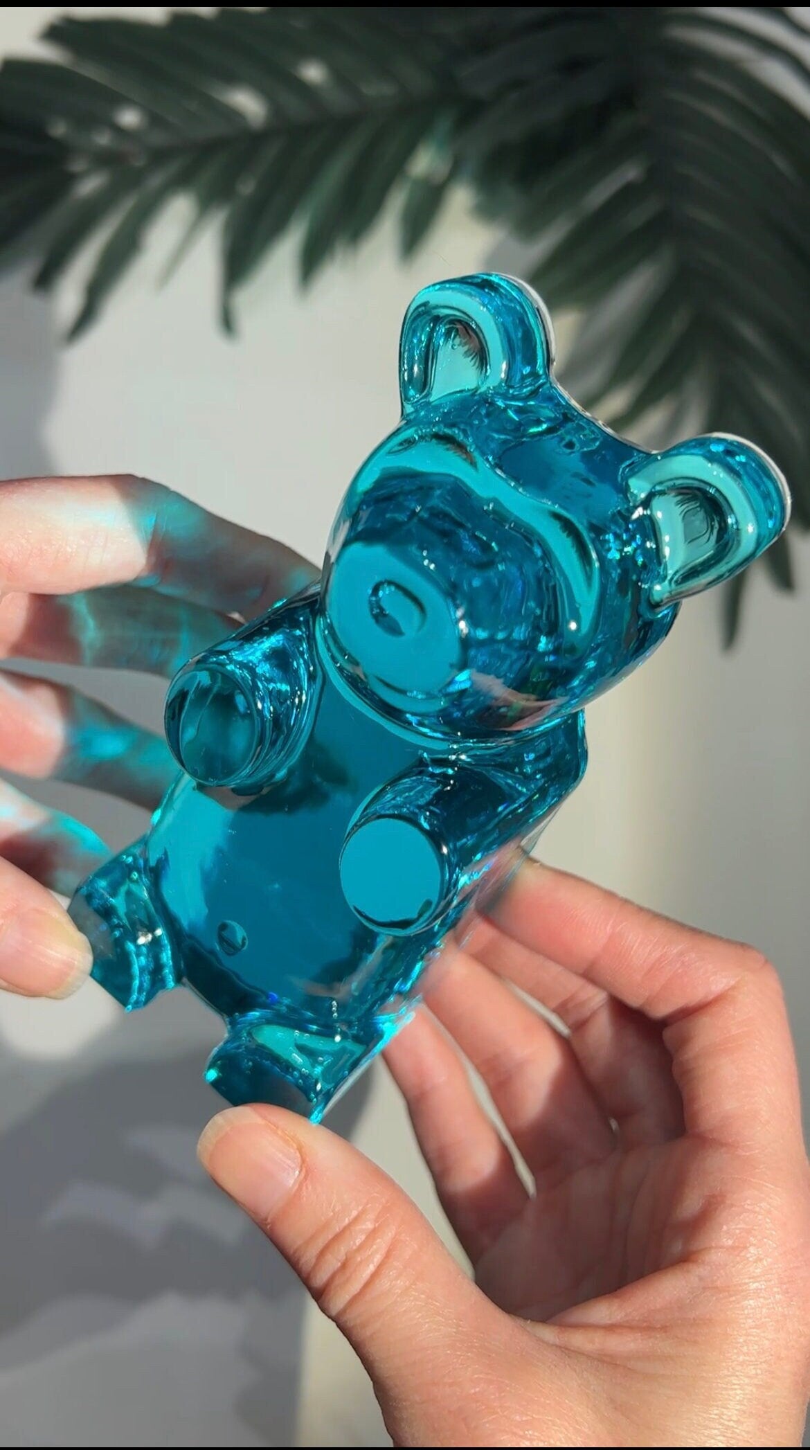 Big Gummybear - Turquoise. ** CANDY ART **