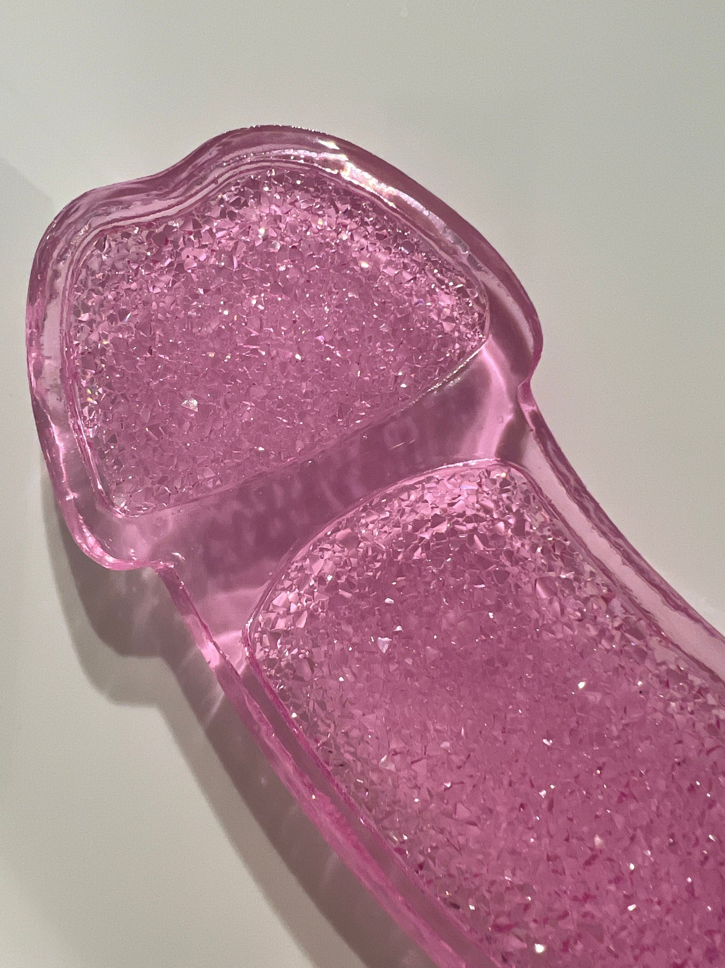 Crystal Penis tray mold- silicone mold / Resin Penis mold