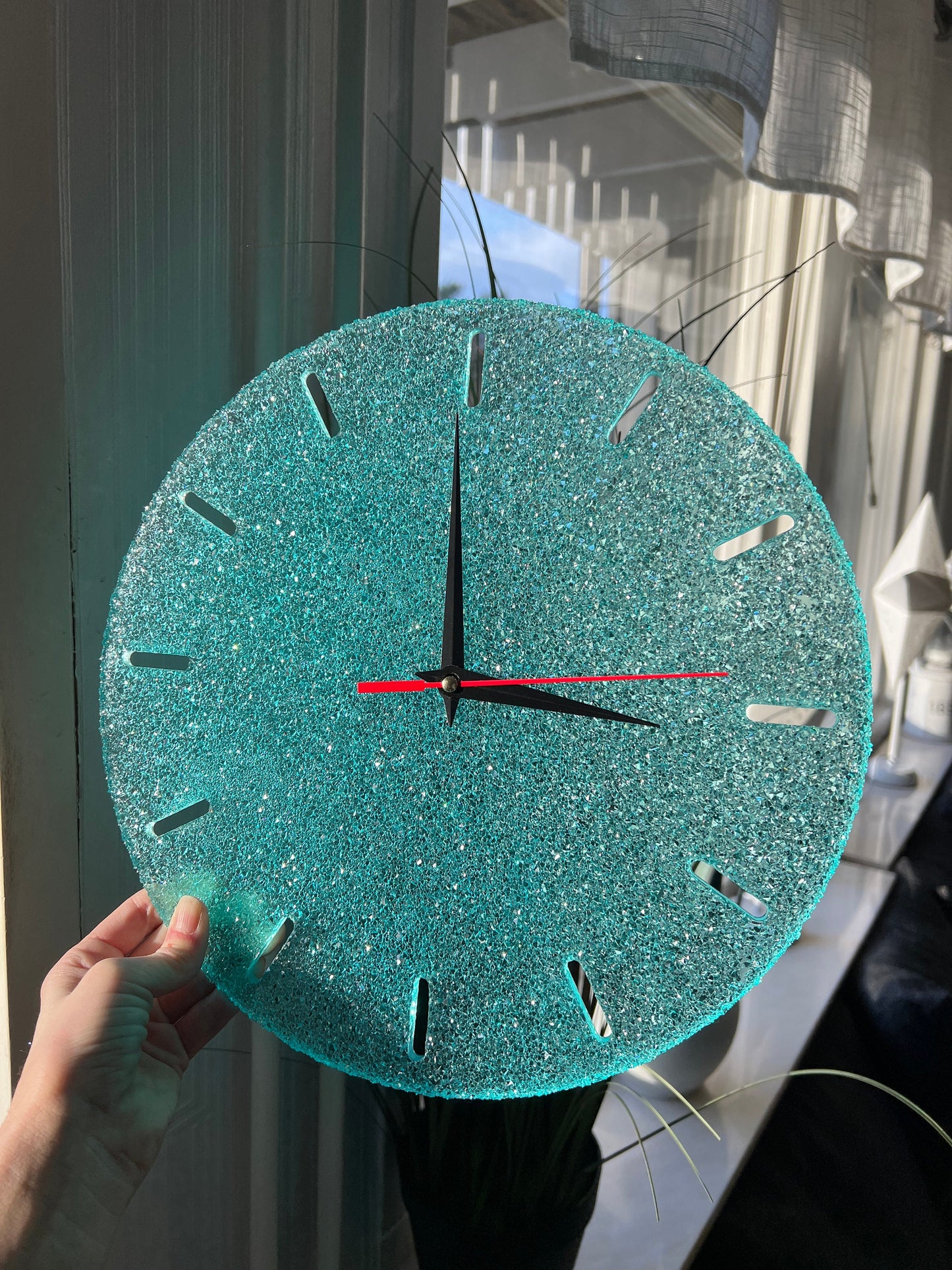 Crystal clock mold- silicone mold / Resin mold