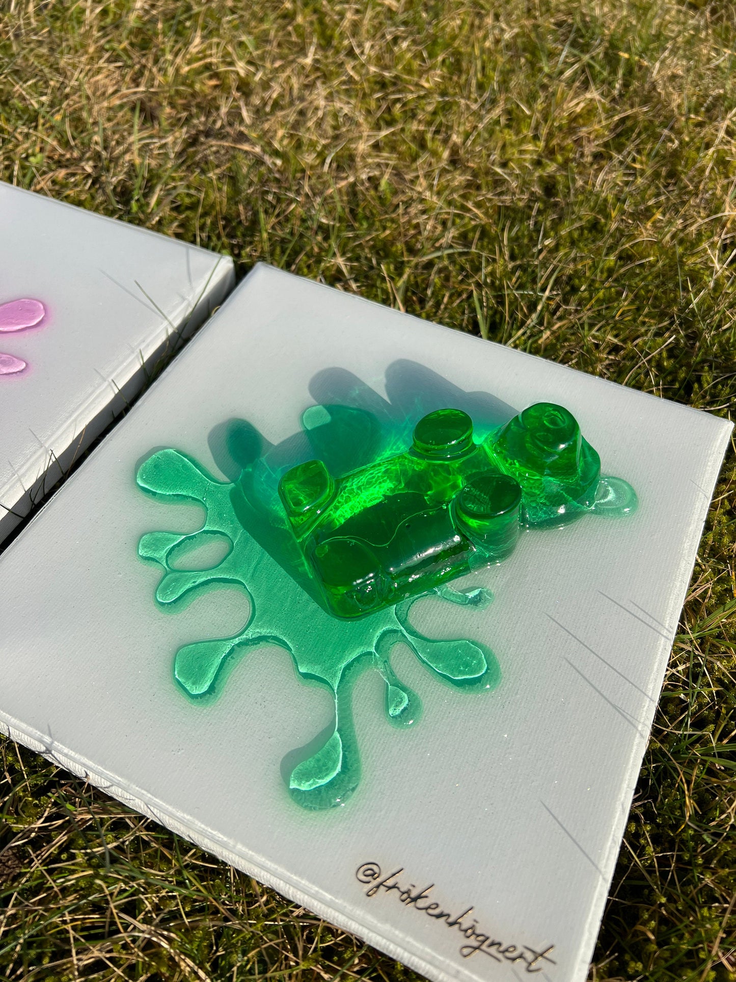 Melted gummybear art painting *POP ART*