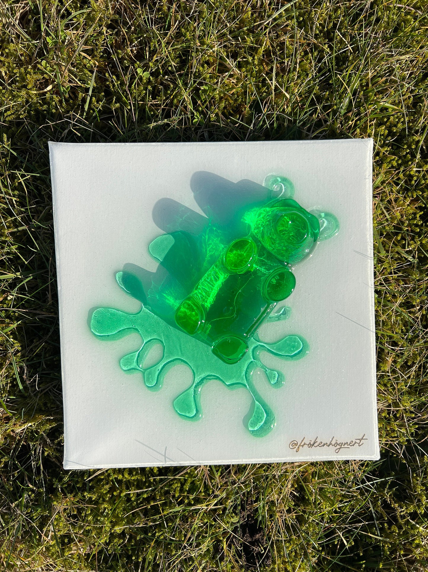 Melted gummybear art painting *POP ART*