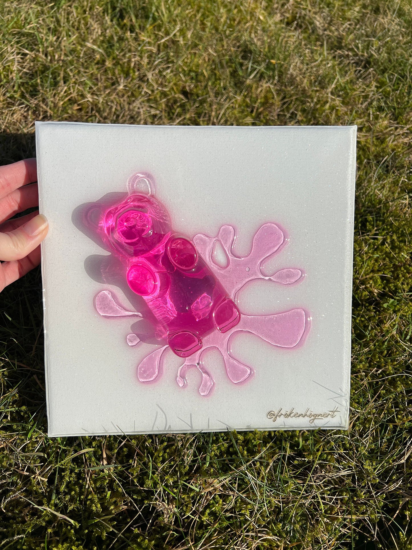 Melted gummybear art painting *POP ART*