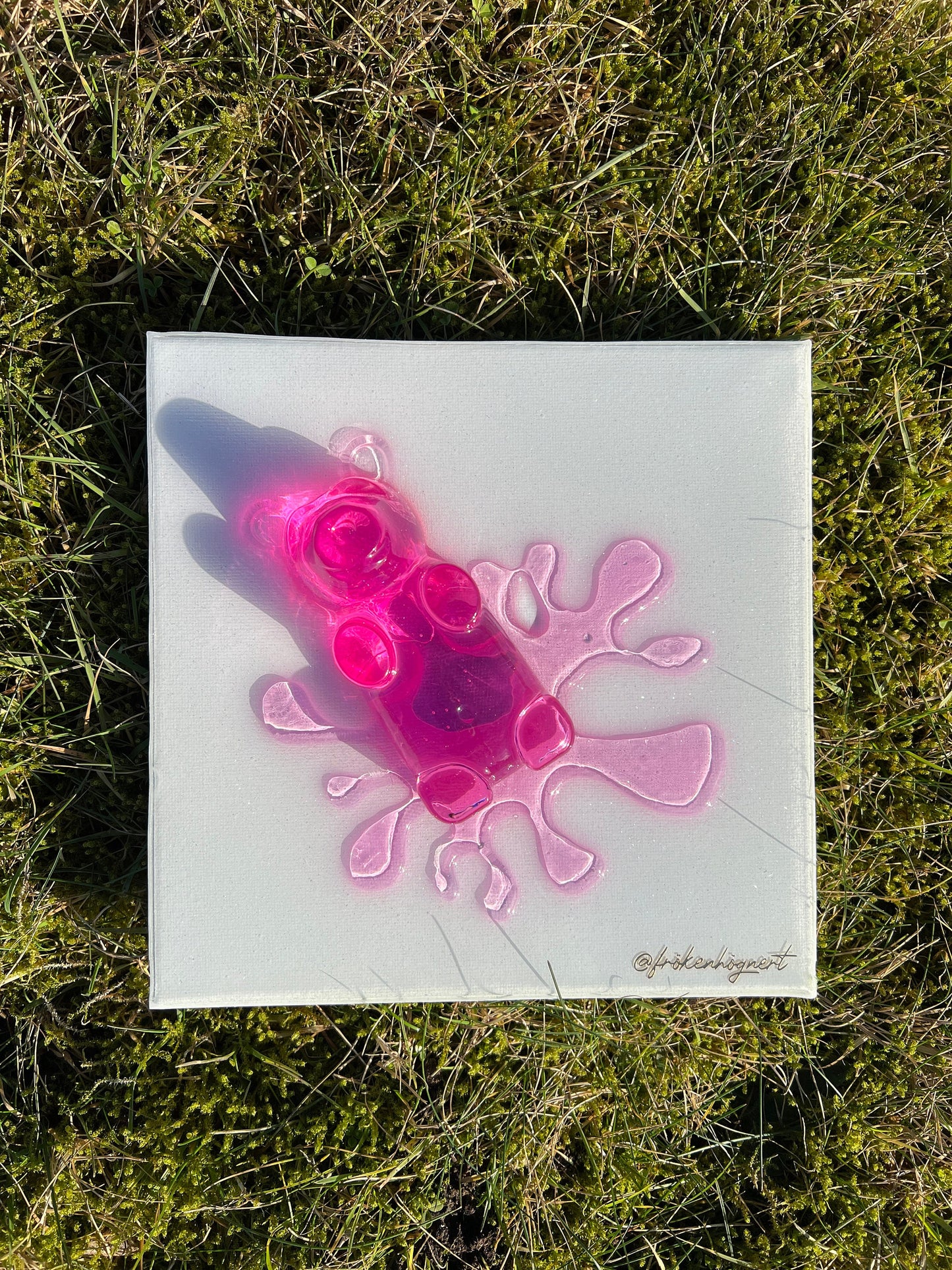 Melted gummybear art painting *POP ART*