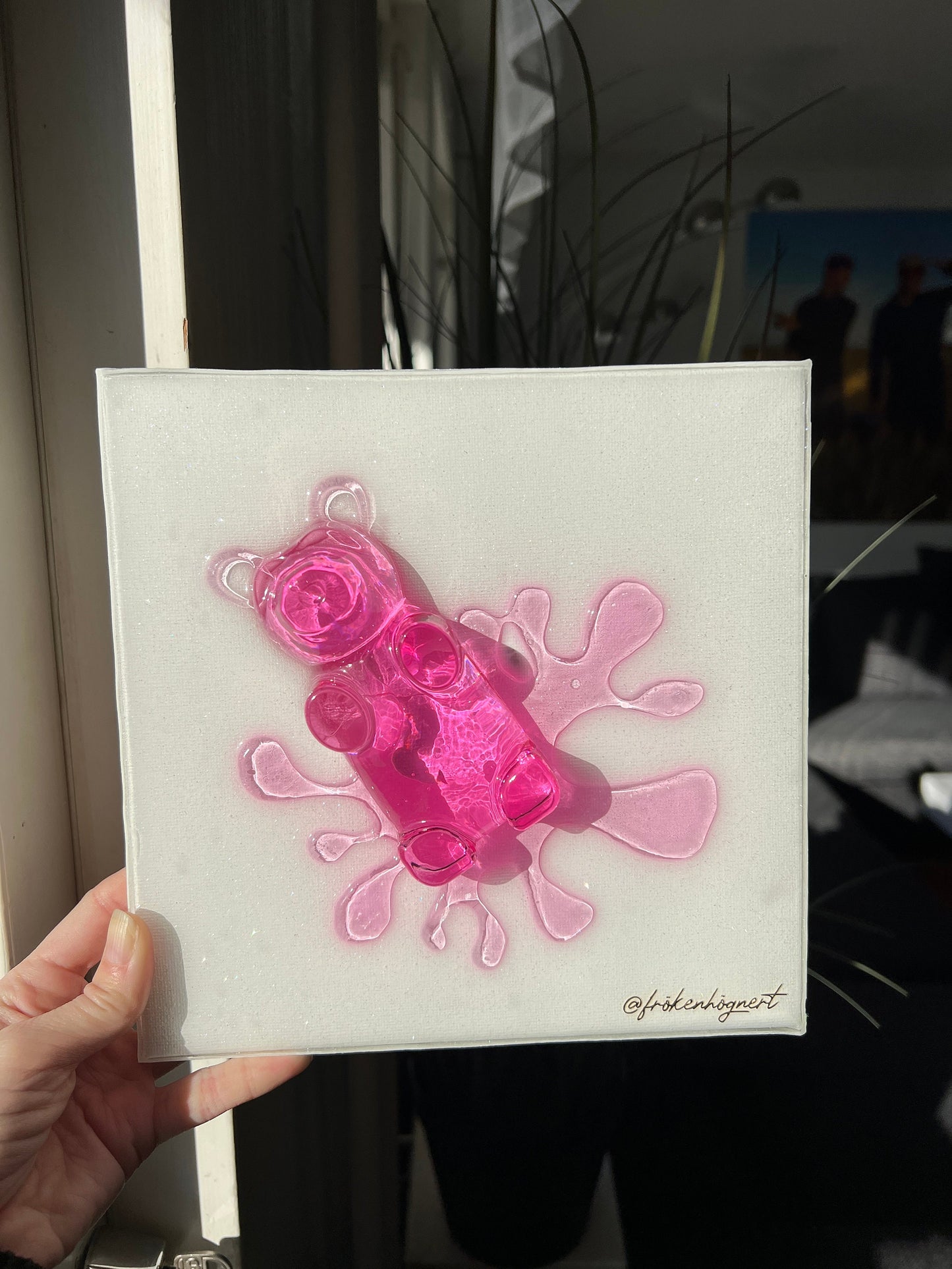 Melted gummybear art painting *POP ART*