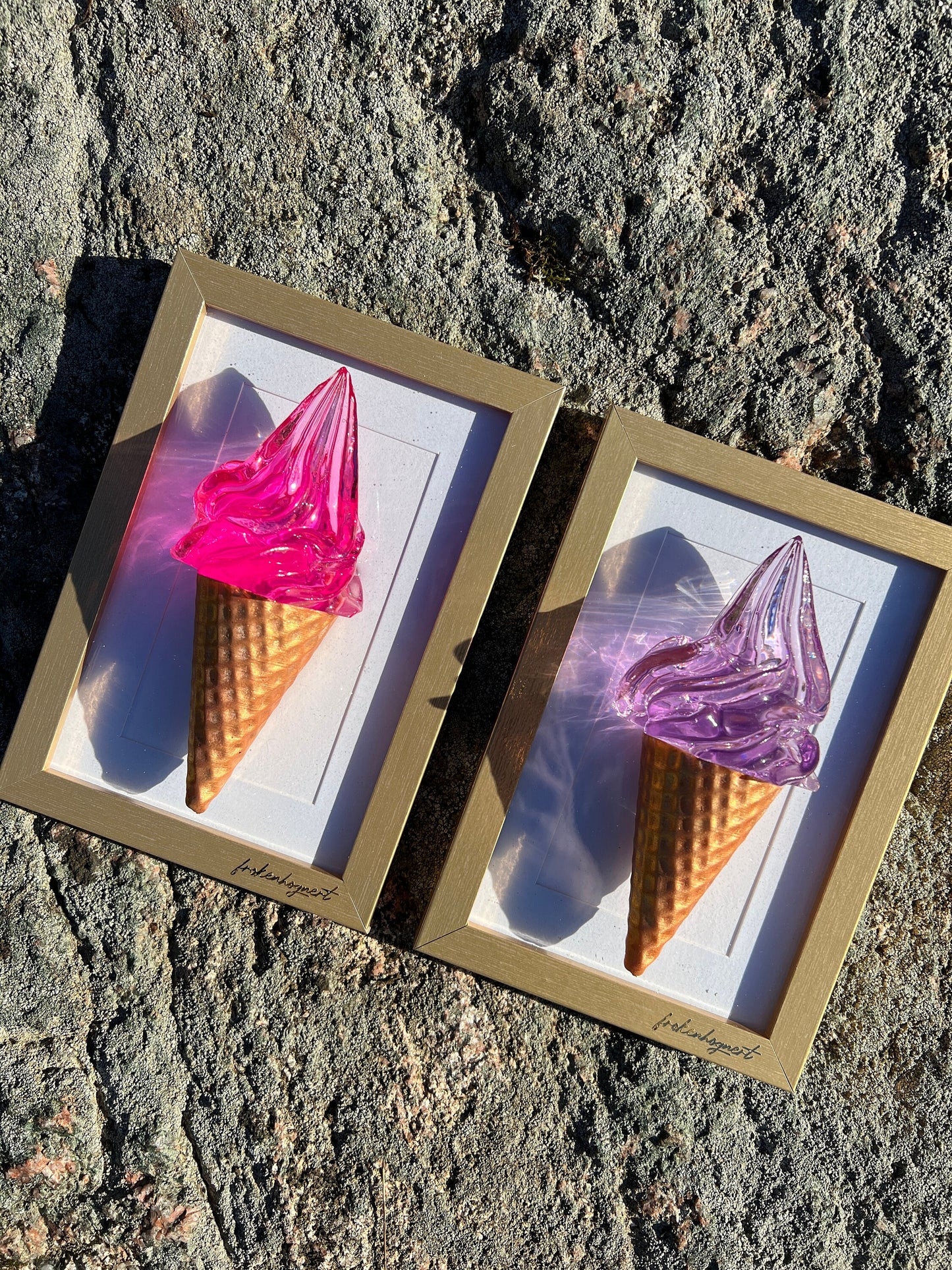 Ice cream art painting - POP ART