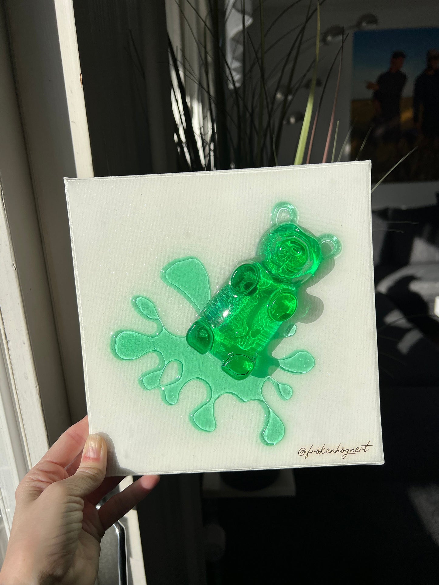 Melted gummybear art painting *POP ART*