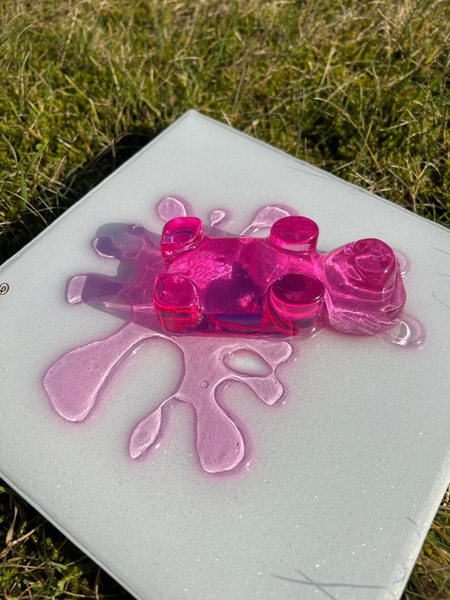 Melted gummybear art painting *POP ART*