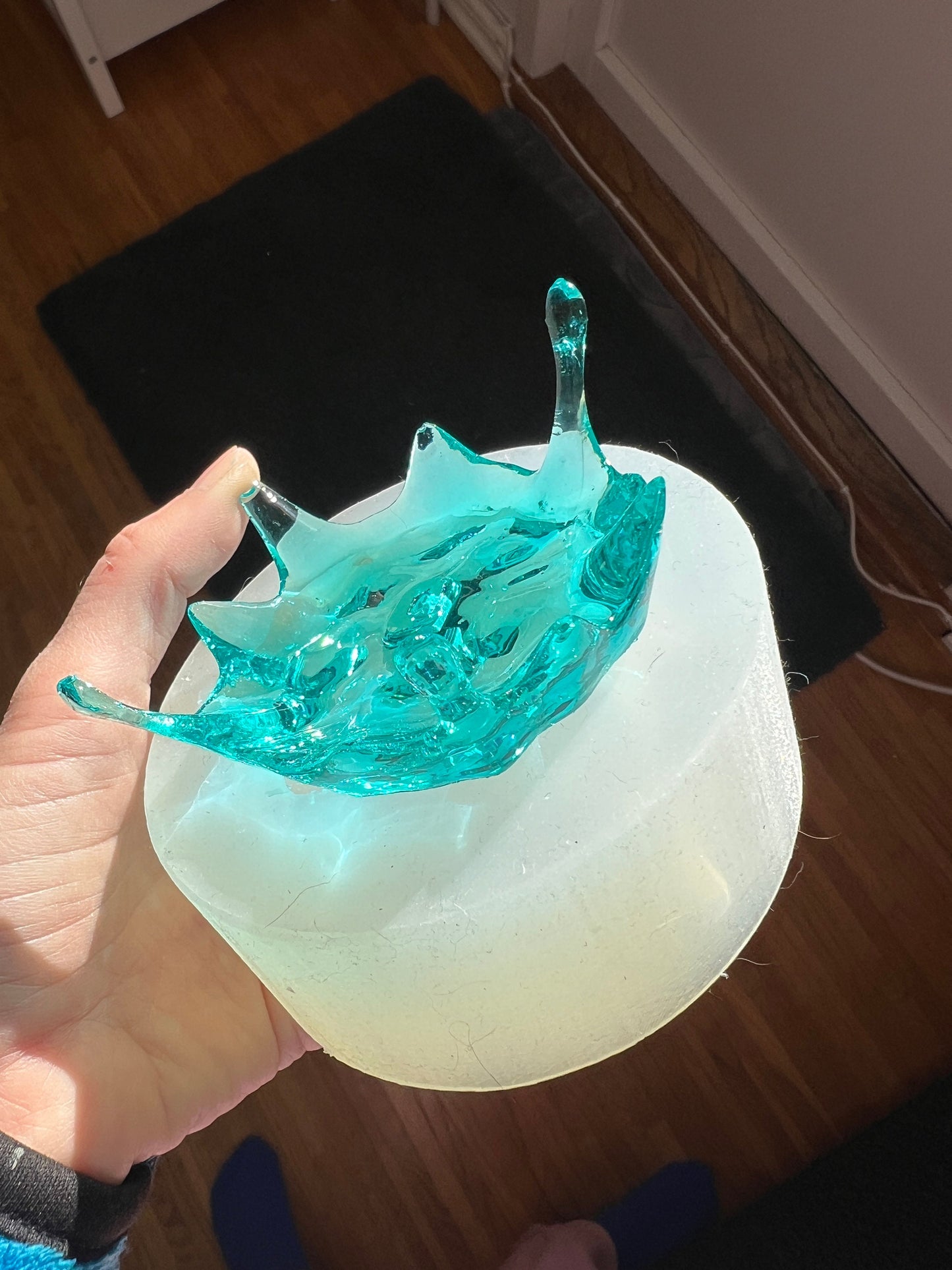 vatten-splash silikonform / Resinform