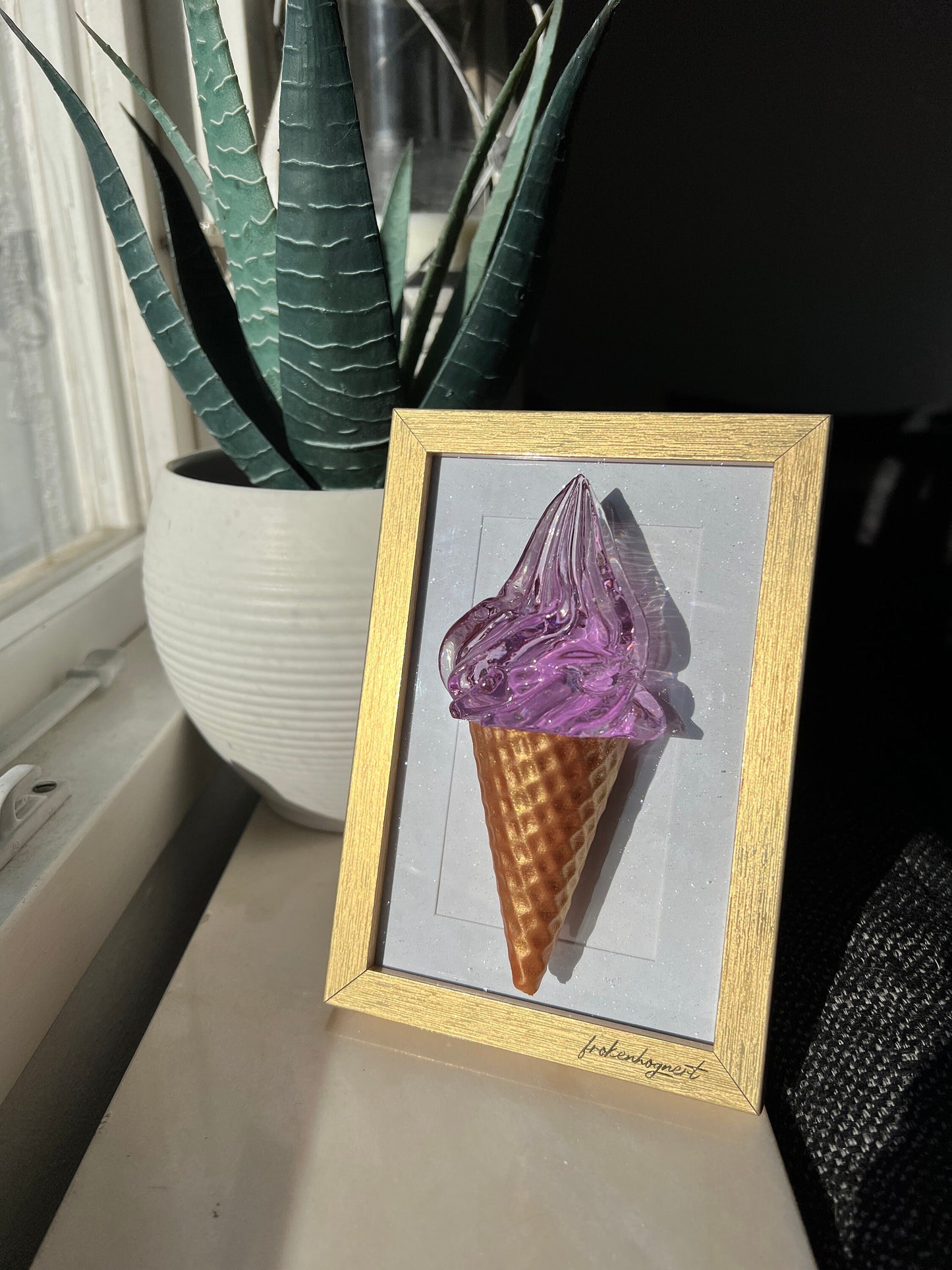 Ice cream art painting - POP ART