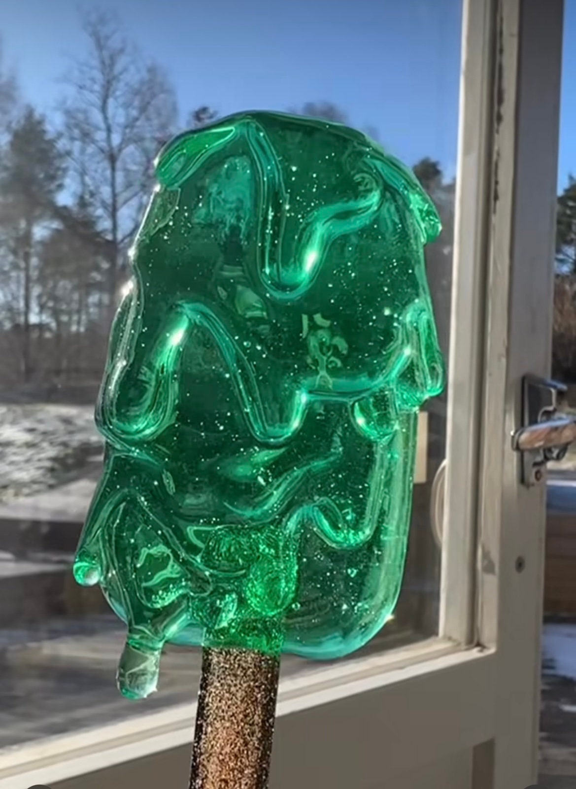 Smältande isglass silikonform / Resinform
