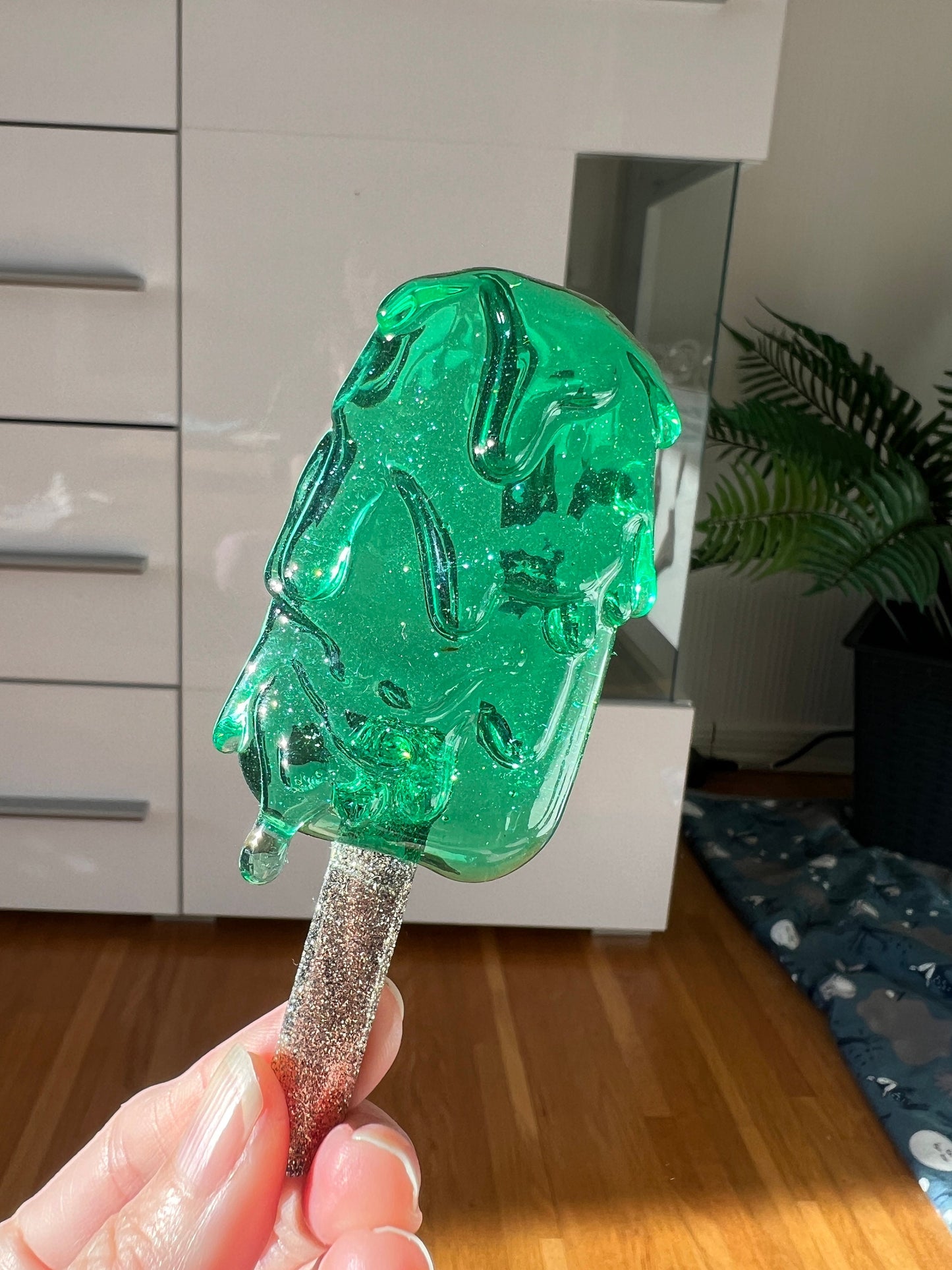 Smältande isglass silikonform / Resinform