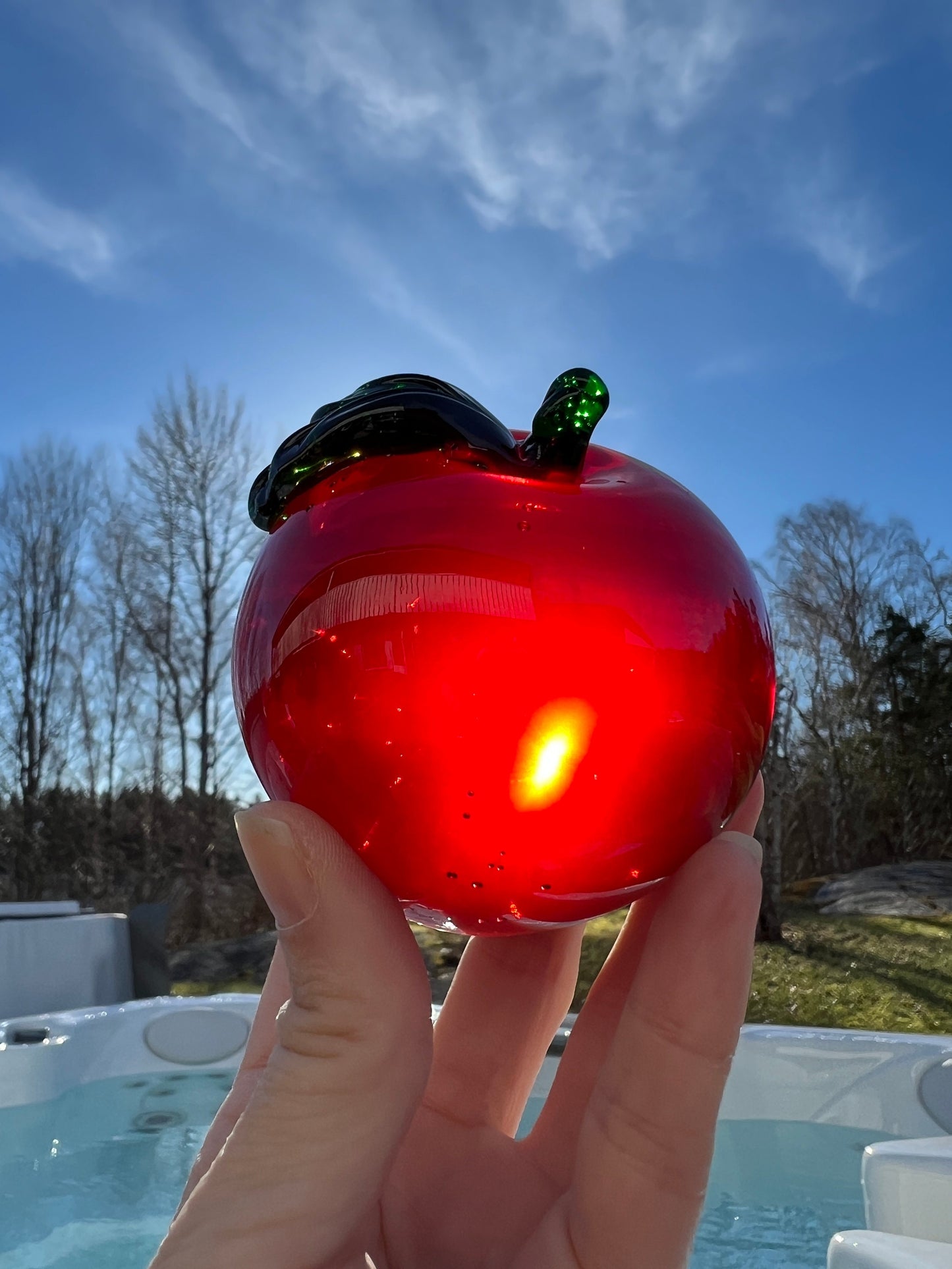 Äpple silikonform / Resinform