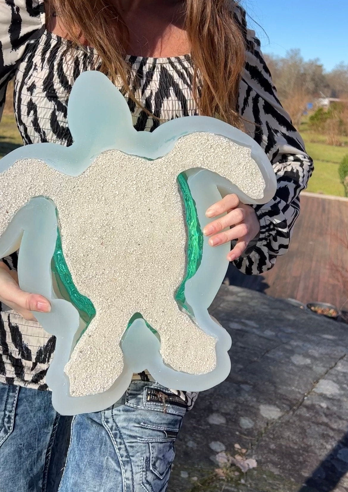 GIANT turtle silicone mold / Resin mold