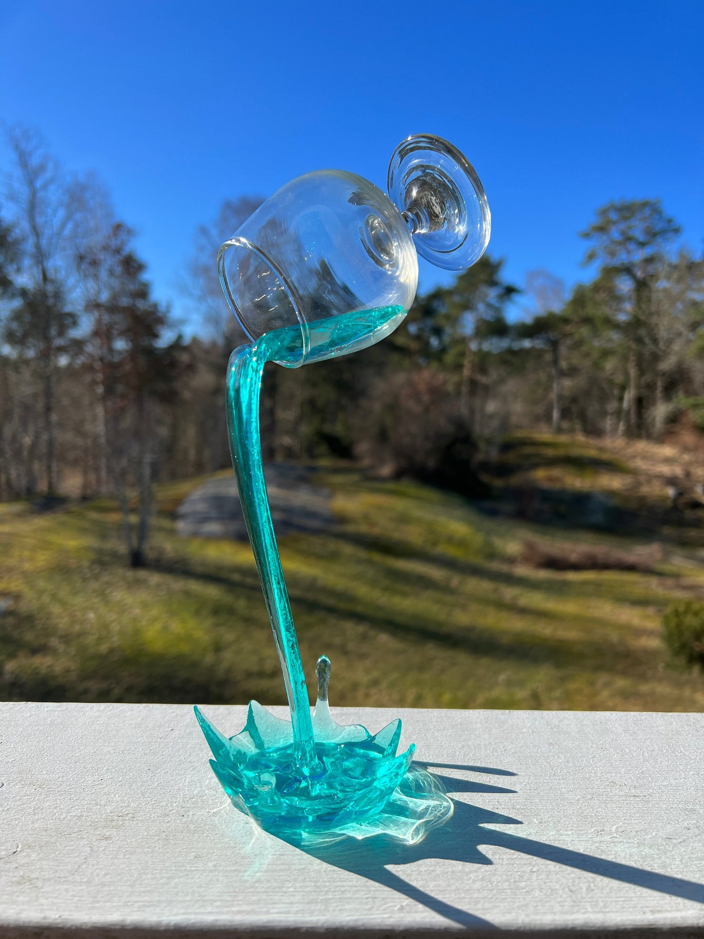 vatten-splash silikonform / Resinform