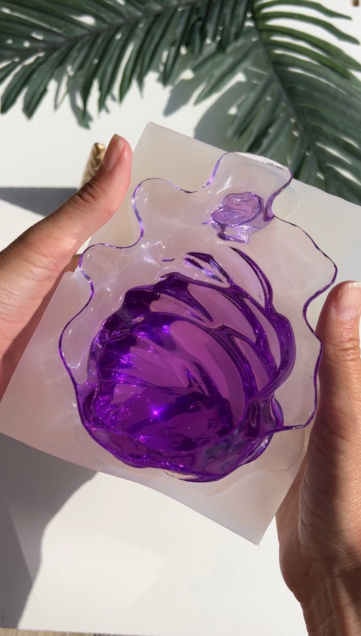 melted ice cream silicone mold / Resin mold