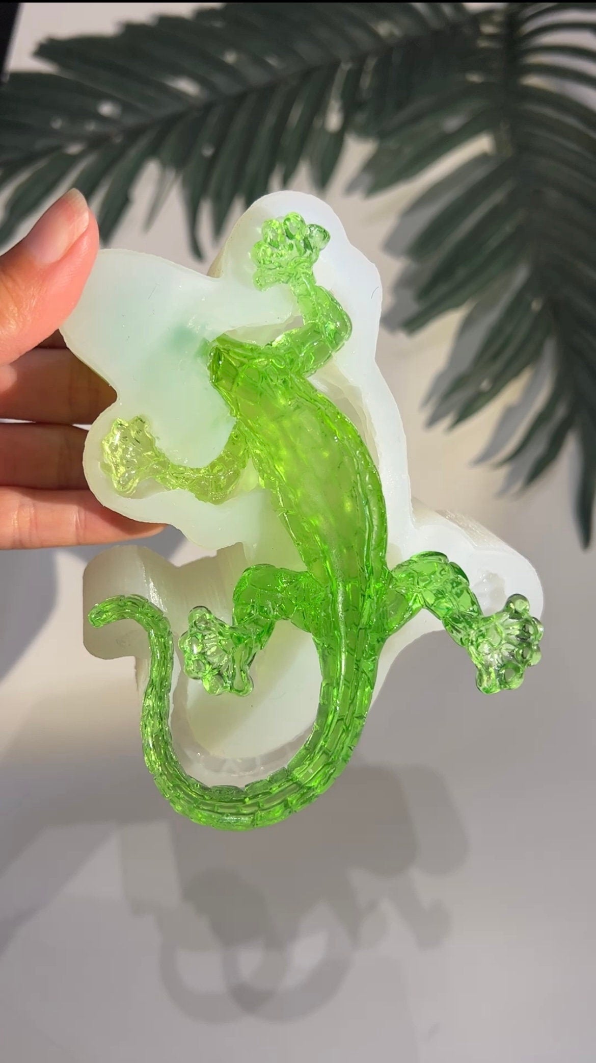 Gecko/Lizard silicone mold / Resin mold