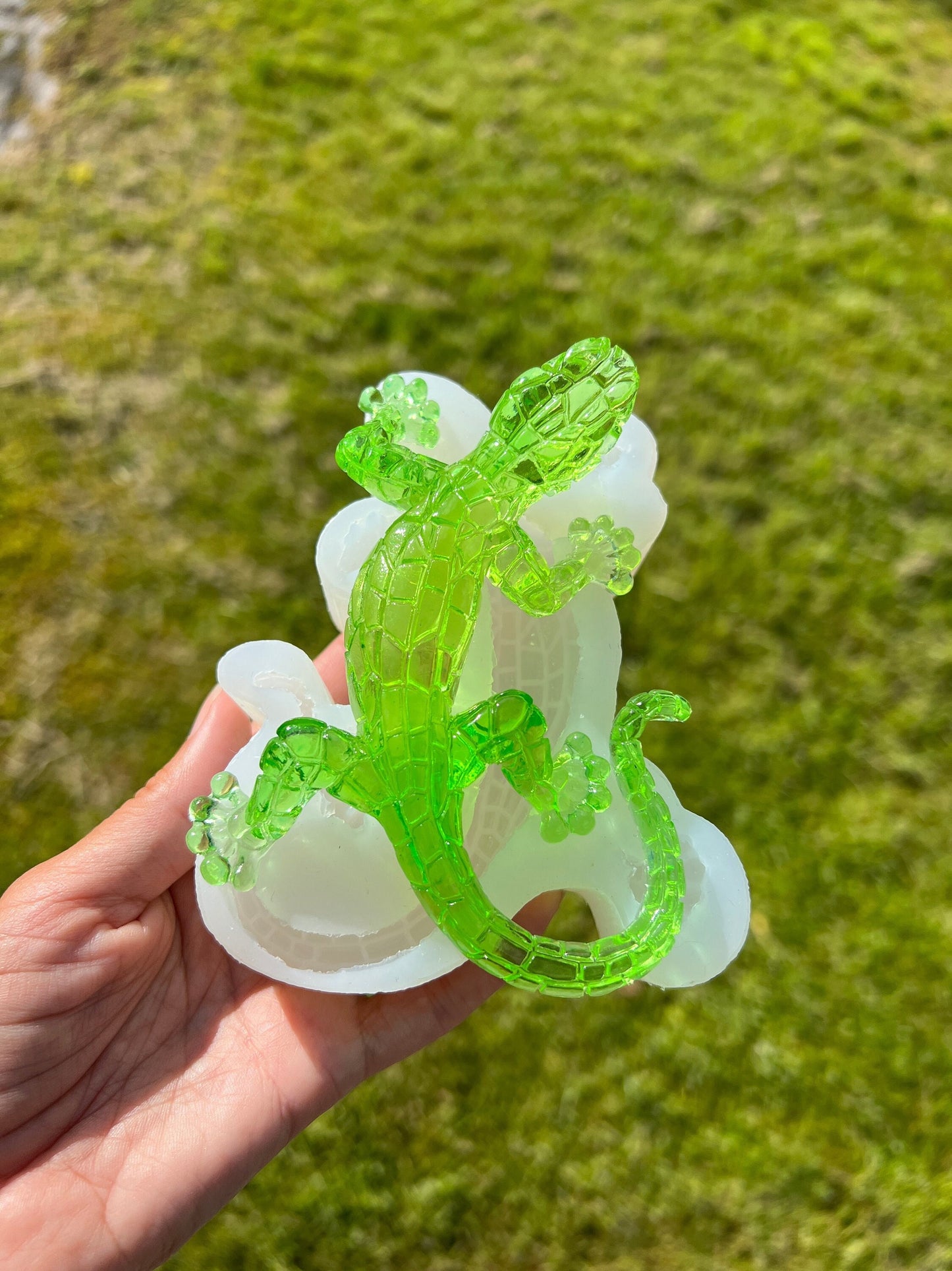 Gecko/Lizard silicone mold / Resin mold