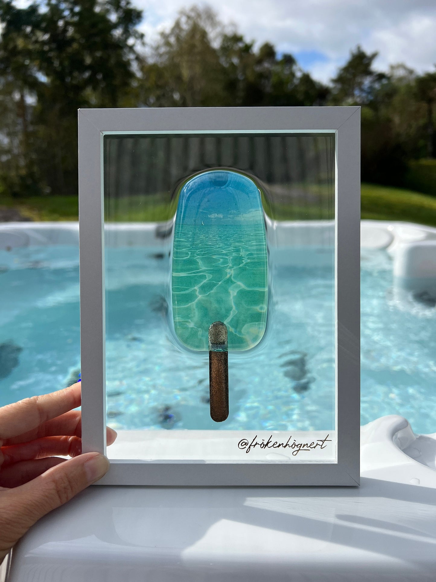 Water popsicle art painting - POP ART