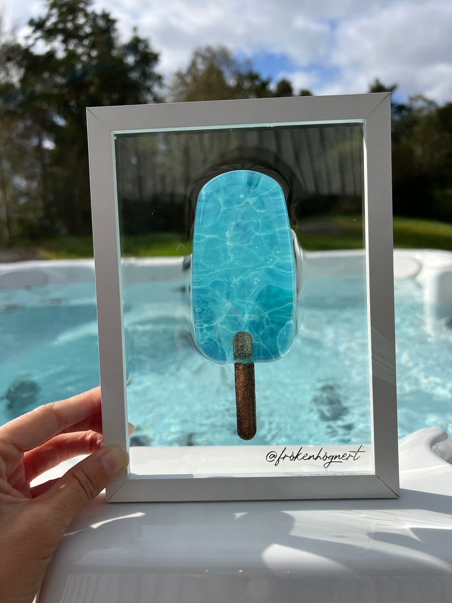 Water popsicle art painting - POP ART