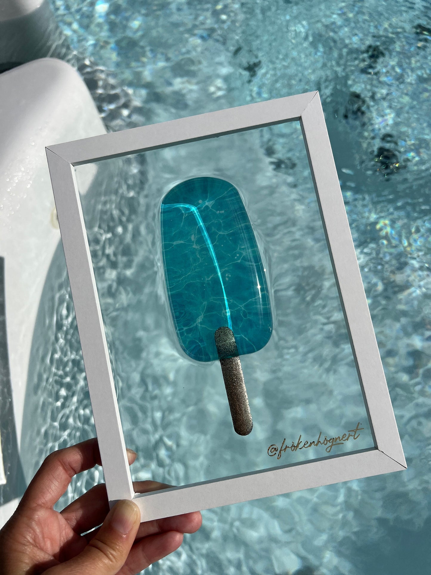 Water popsicle art painting - POP ART