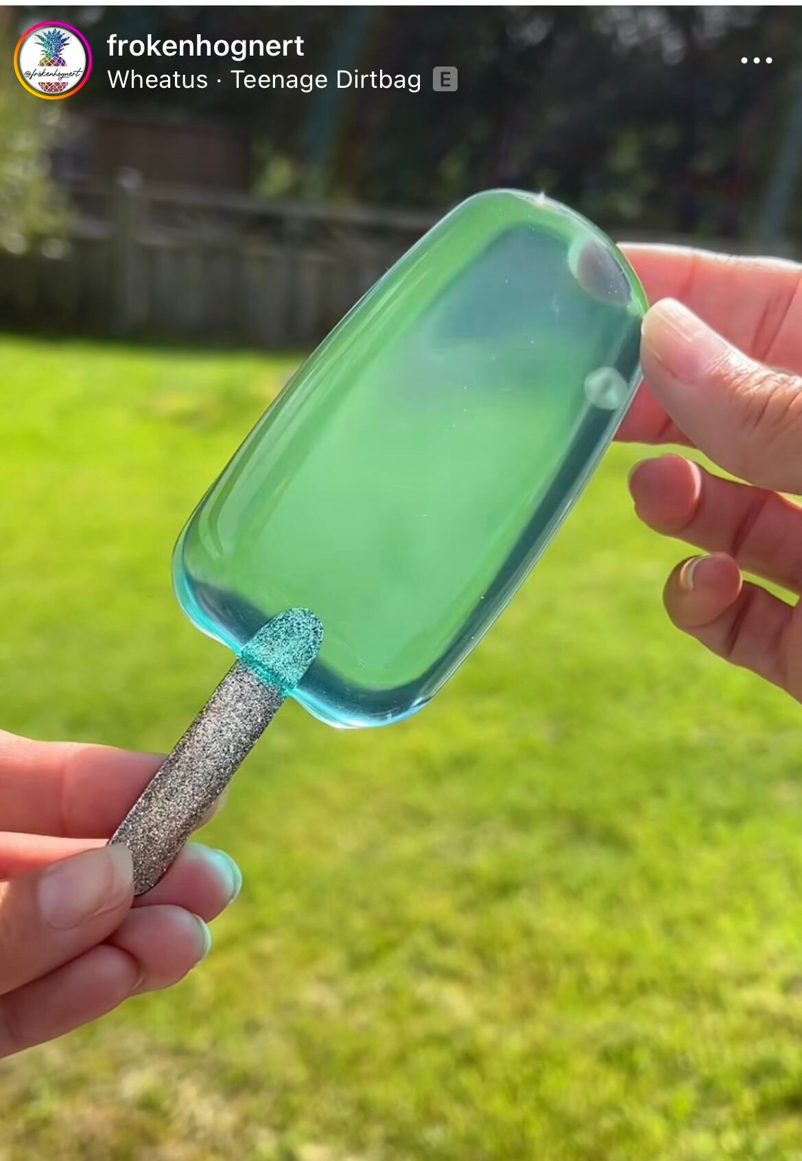 Popsicle silicone mold / Resin mold