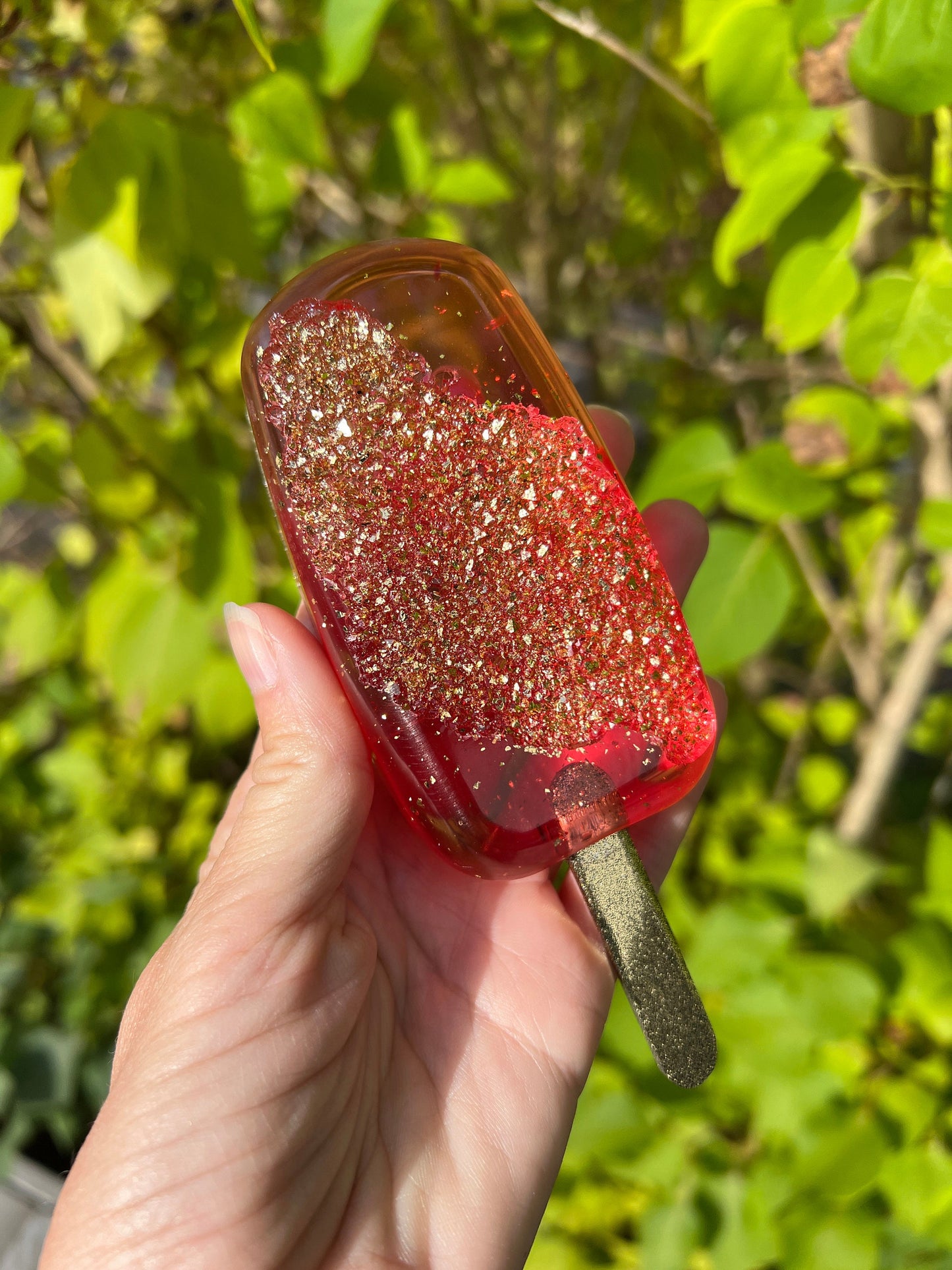 Crystal Popsicle silicone mold / Resin mold