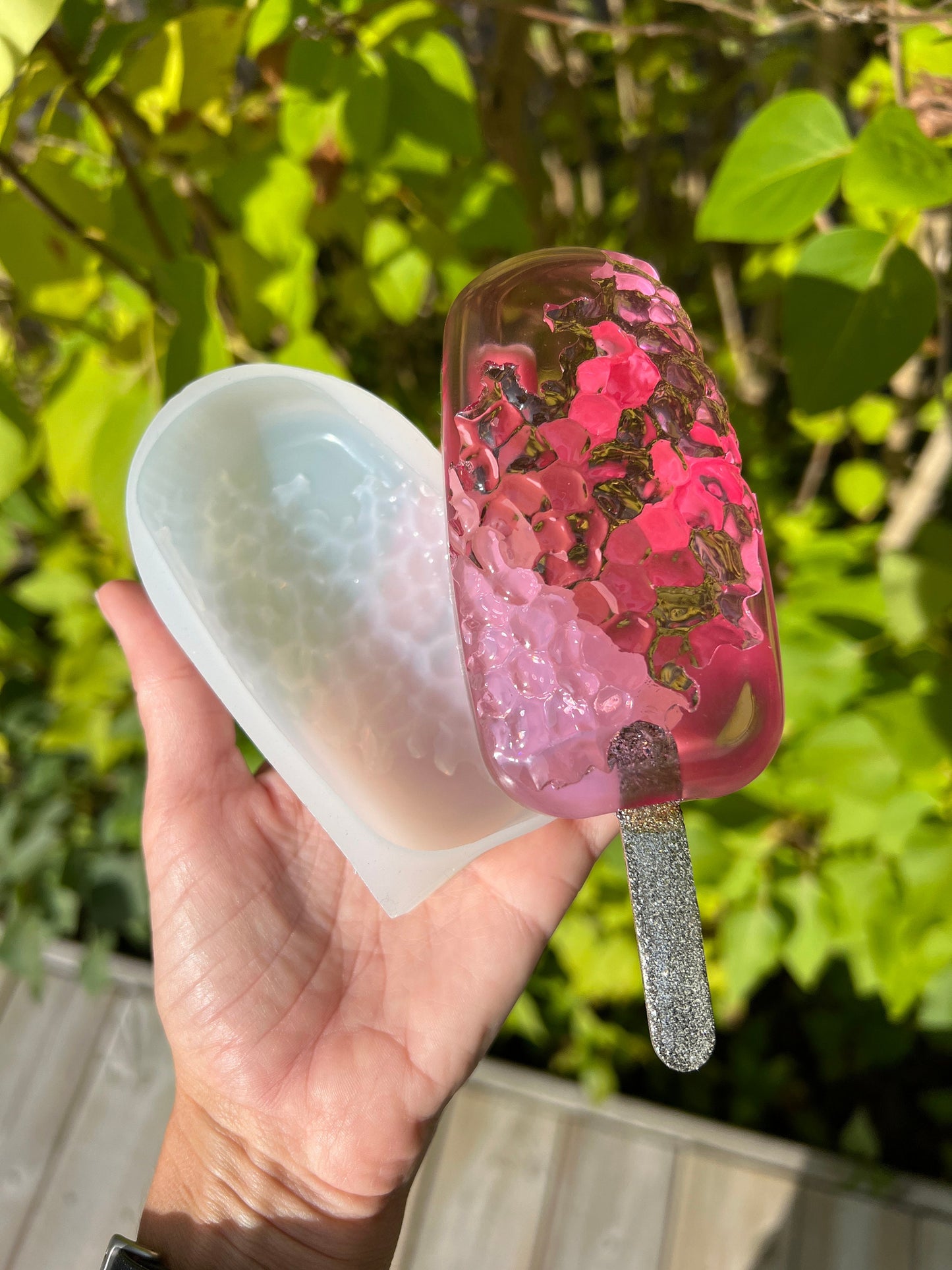 water structure Popsicle silicone mold / Resin mold