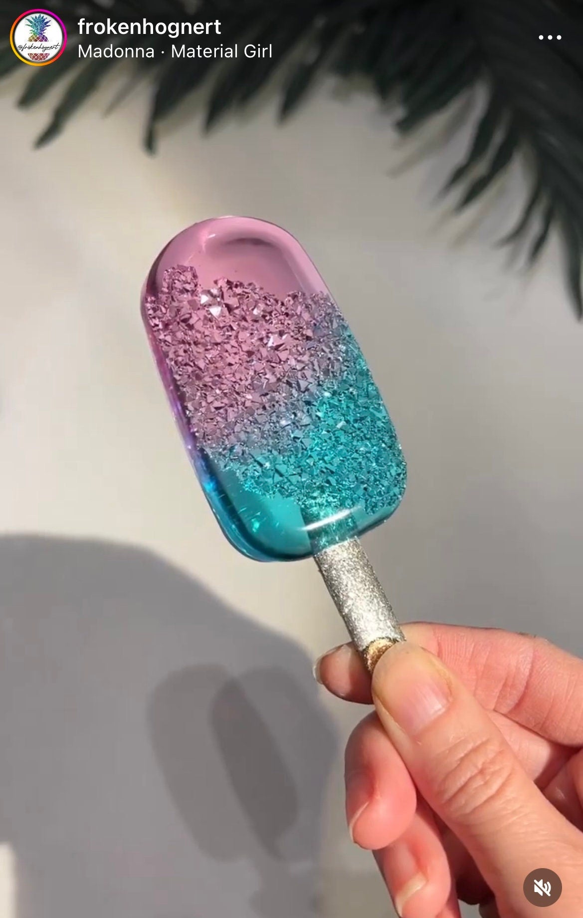 Crystal Popsicle silicone mold - mini / Resin mold